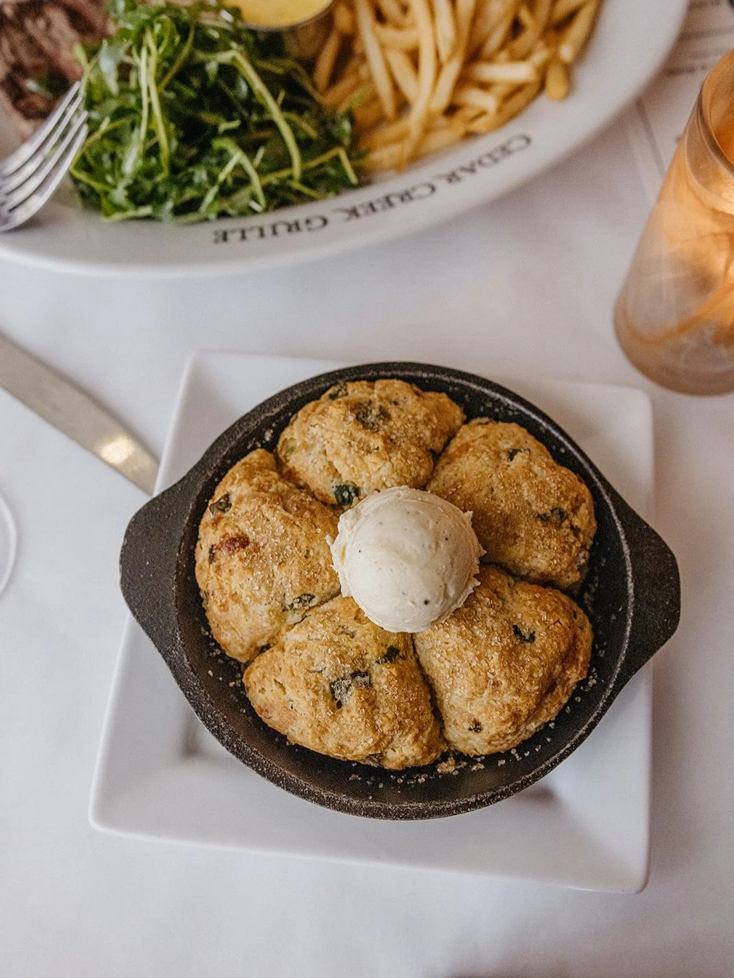 sometimes one order isn&rsquo;t enough...⁠

heavenly biscuits baked from scratch + topped with honey butter