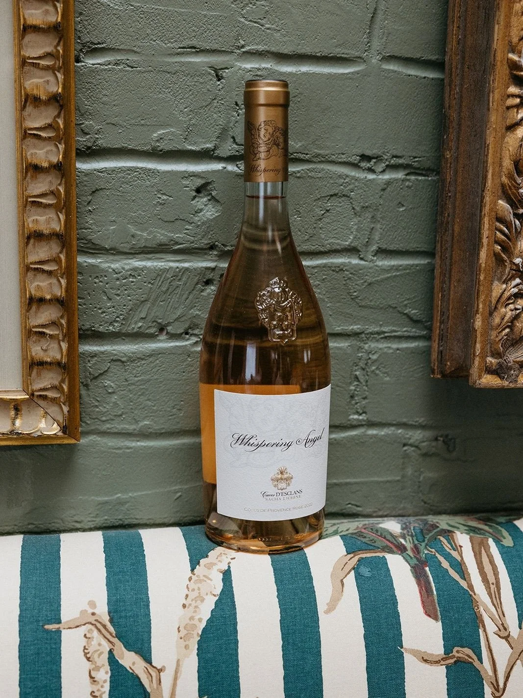 A little whisper of ros&eacute; on half off wine night.