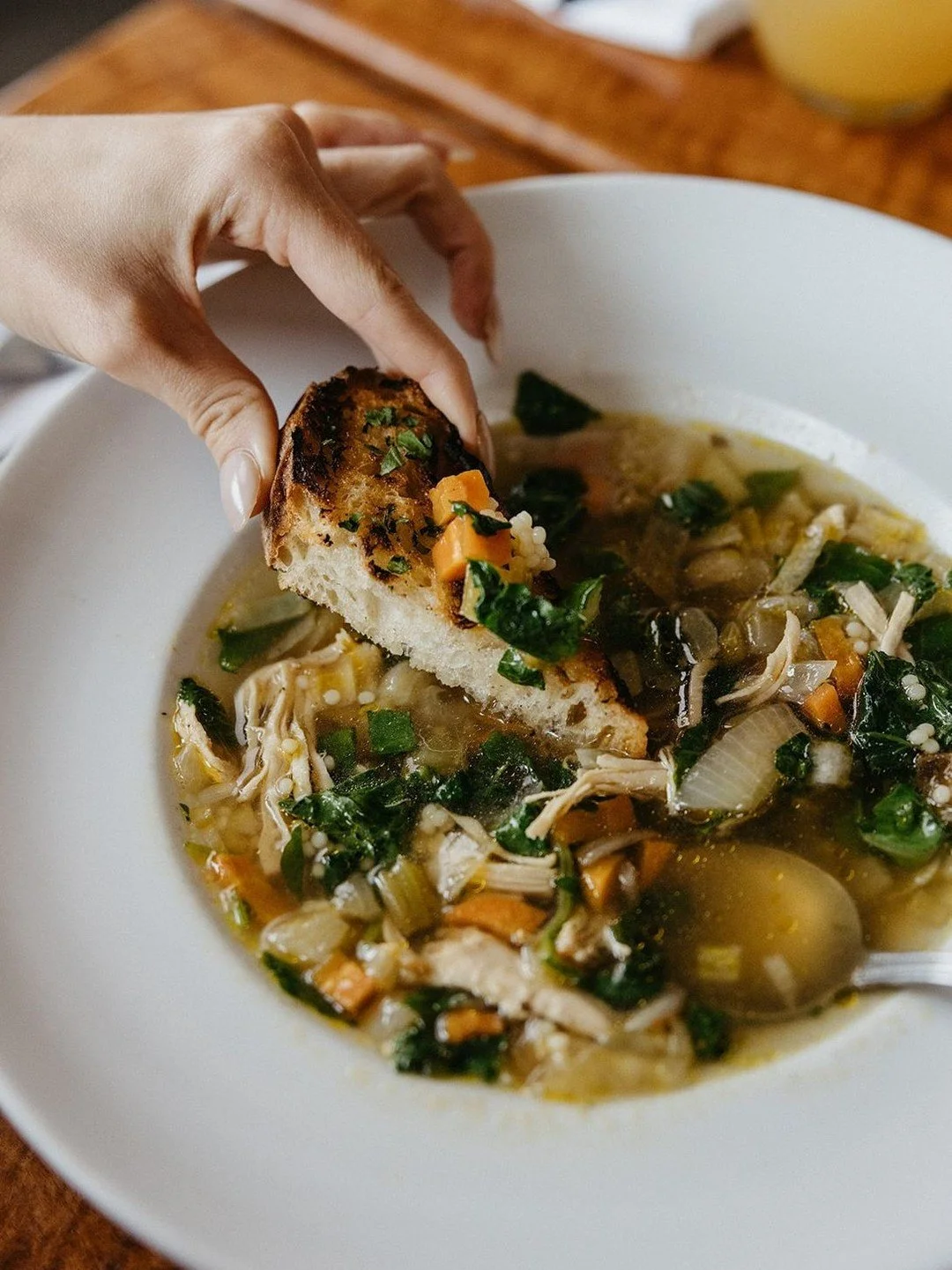 File under grille favorites: The Grille&rsquo;s Chicken Soup.