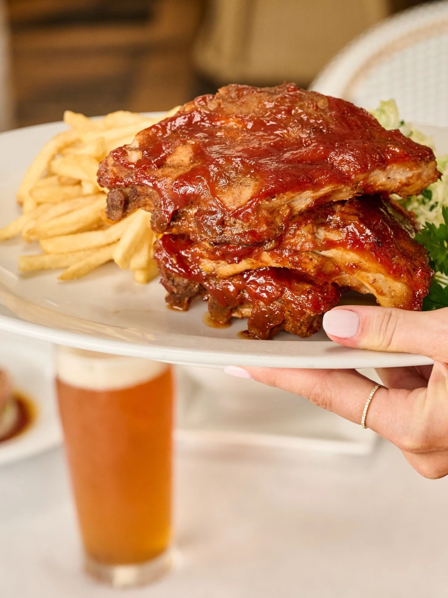 Our labor of love. ⁠
⁠
PS: Cedar Creek Grille will be open from 11am-8pm today.