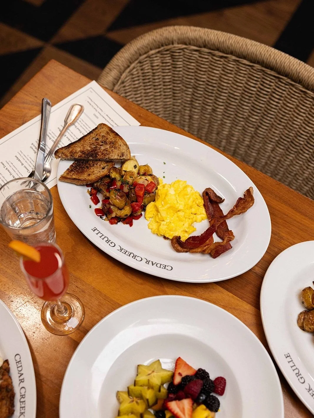 Already thinking about weekend decisions. Brunch at "the club" is served Saturday and Sunday from 11am-3pm. Reservations can be made on OpenTable.