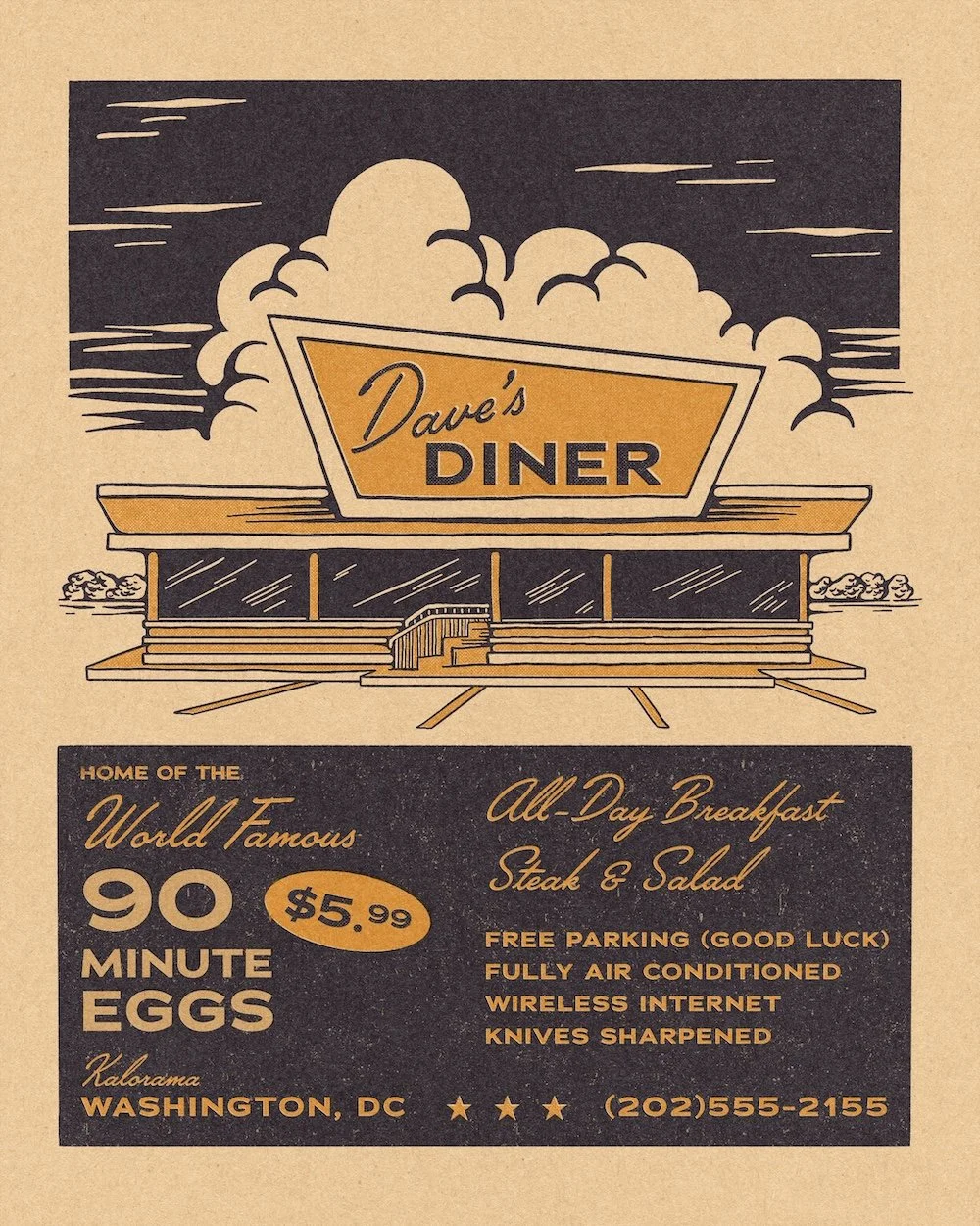 Dave's Diner. 2021.