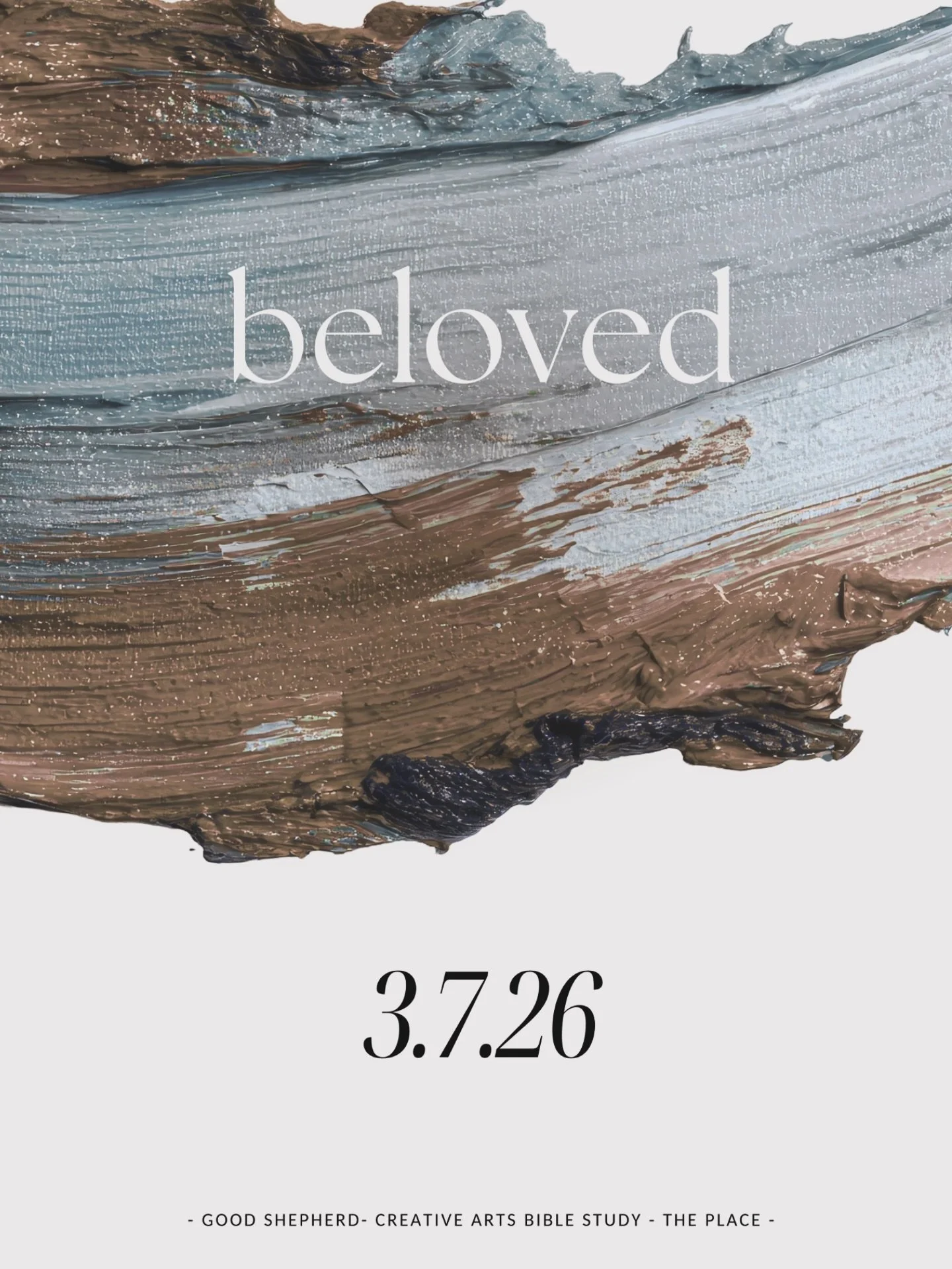 &ldquo;My beloved is mine, and I am his. He feeds his flock among the lilies.&rdquo; Song of Solomon 2:16

This Saturday, we will unpack the Scripture and story behind the song &ldquo;Beloved&rdquo; as part of the Good Shepherd project, a creative Bi