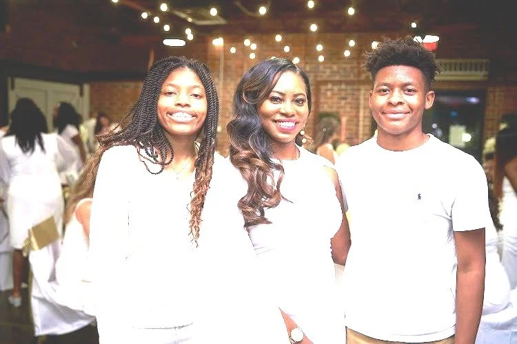 Arise Global Ministries presents Women Arise "One Woman at a Time" benefit Gala is a family affair. So grateful for my two amazing teens