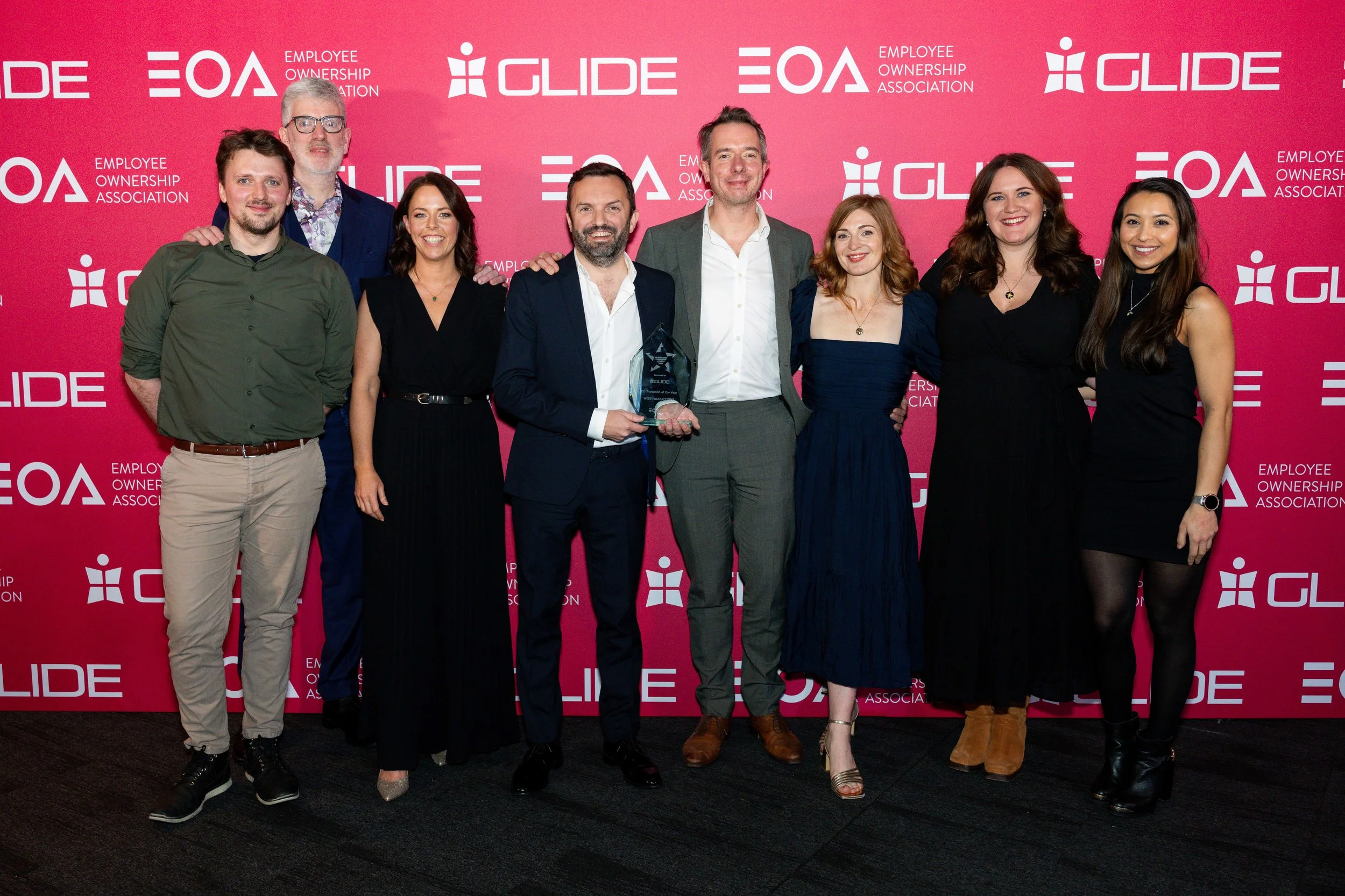 Winners of the EO Transition of the Year Award!