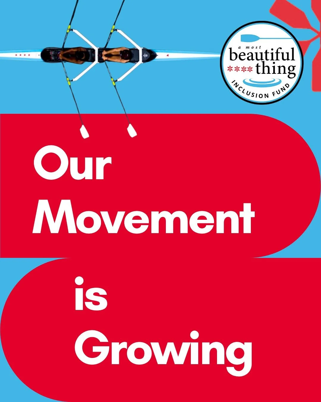 Since 2021, we have proudly supported rowing programs nationwide&mdash;helping each amplify their mission and elevate their impact. Thanks to our partners @concept2inc Concept2, Concrete Foundation, Hudson Boat Works @beashark , and our many supporte