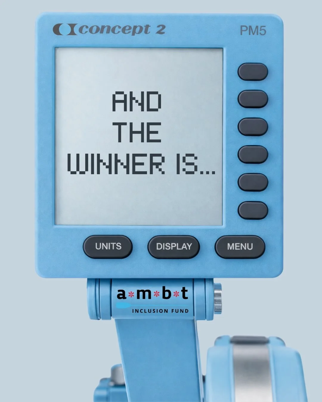 Over 1,000 entries. One winner. 🎉

Congrats to @zoegbishop on winning the very first, one-of-a-kind custom AMBTIF RowErg by @concept2inc @ergcentricactual 

We already know she&rsquo;s going to put it to great use. 💪

Huge thank you to @concept2inc