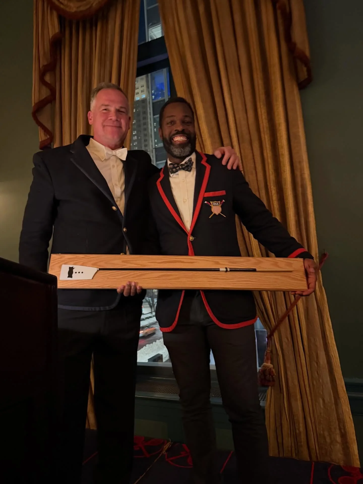 Last night at the Power Ten Dinner, we were grateful to be there and honor Olympian Aquil Abdullah &mdash; congrats on such well-deserved recognition for your leadership, impact, and representation in our sport and beyond. We&rsquo;re proud to have y