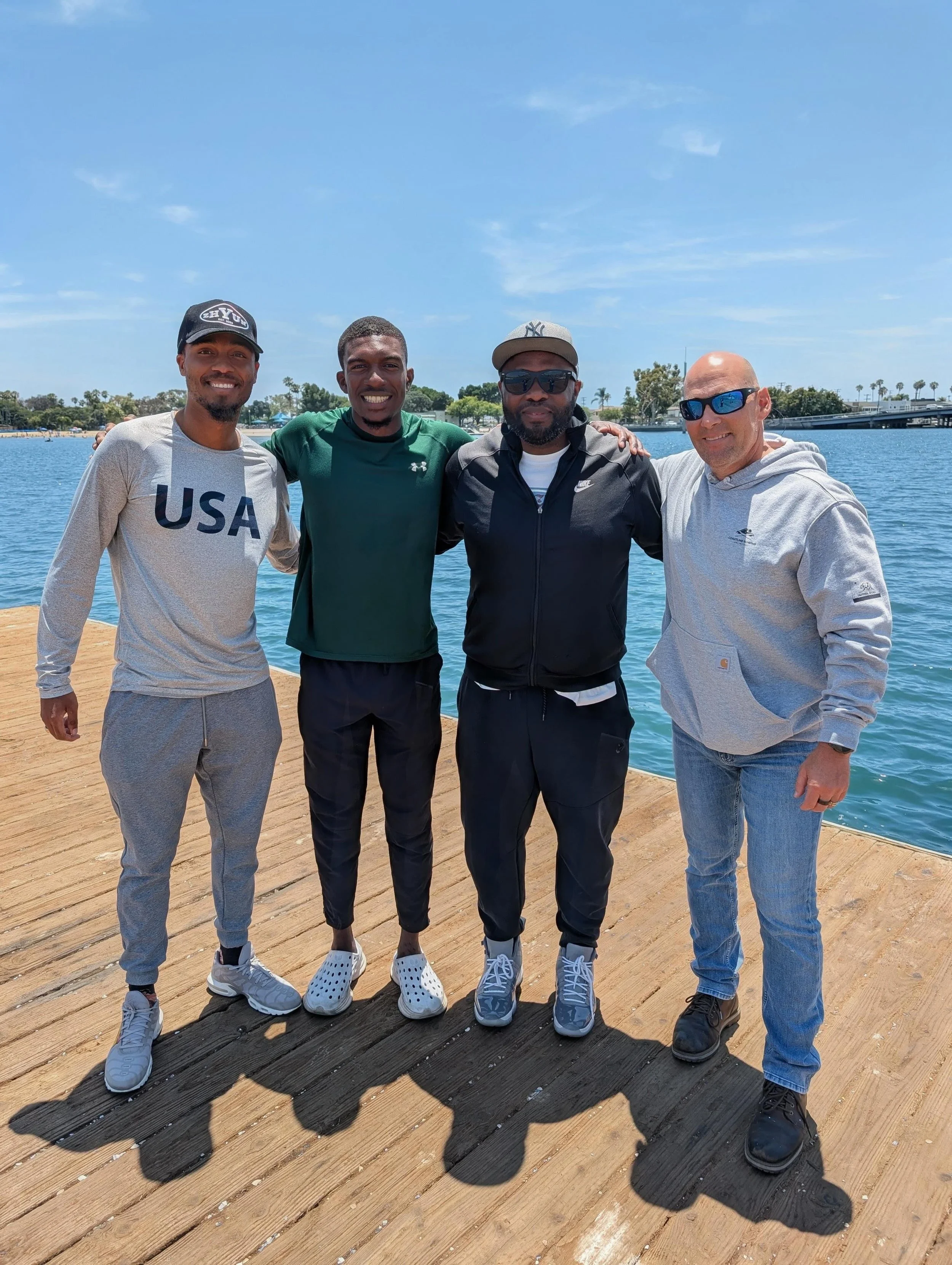 Arshay hit the West Coast and spent time with partner programs and athletes!