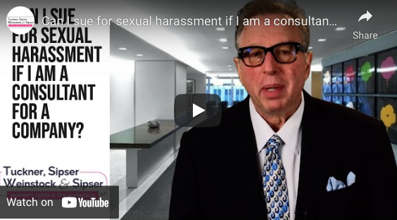 Can I sue for sexual harassment if I am a consultant for a company?