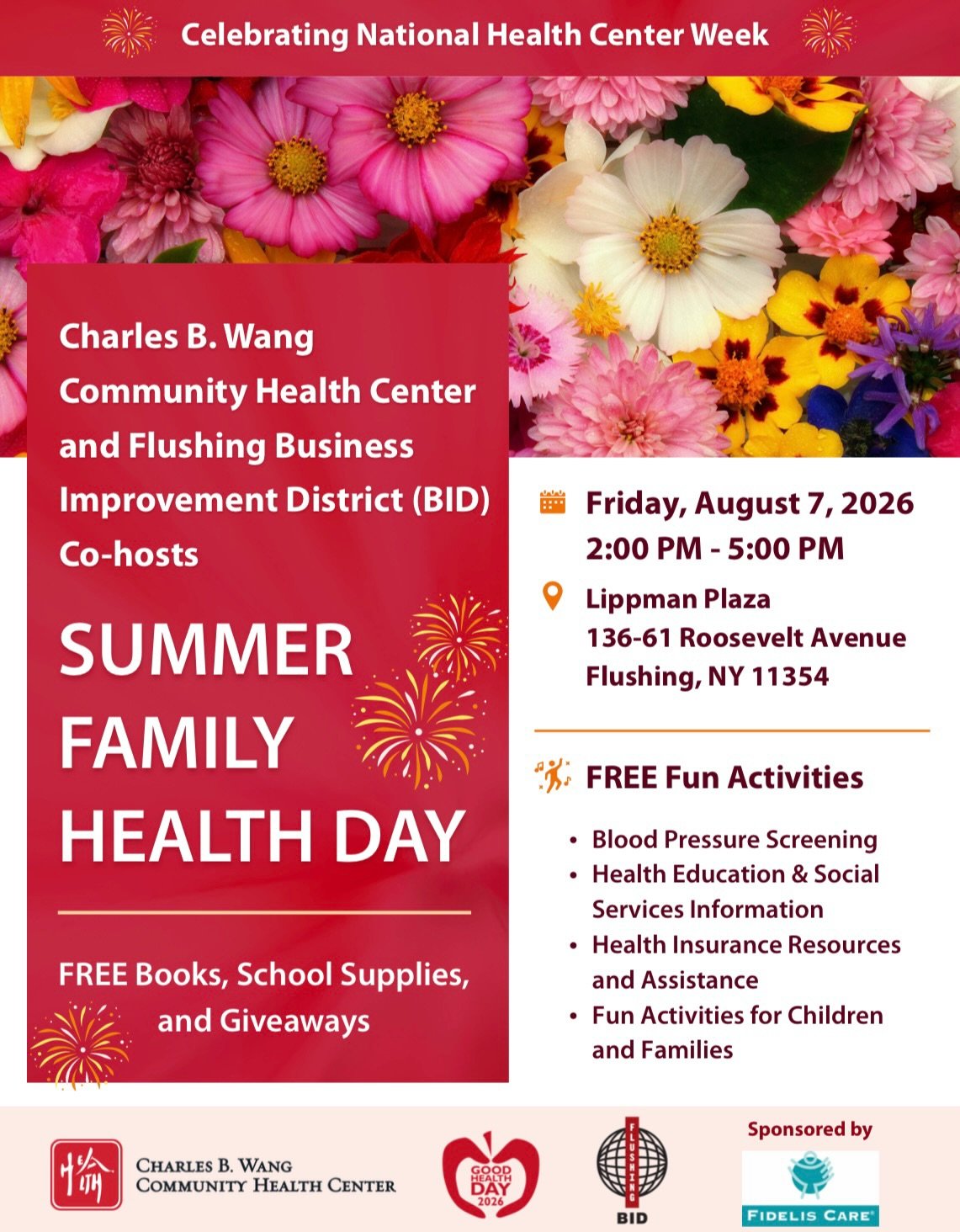 💙 A healthy community starts with healthy families.

Join @cbwchc and us for an afternoon of wellness, fun, and community at the Summer Family Health Day! Stop by for free health resources, children&rsquo;s activities, school supplies, books, giveaw