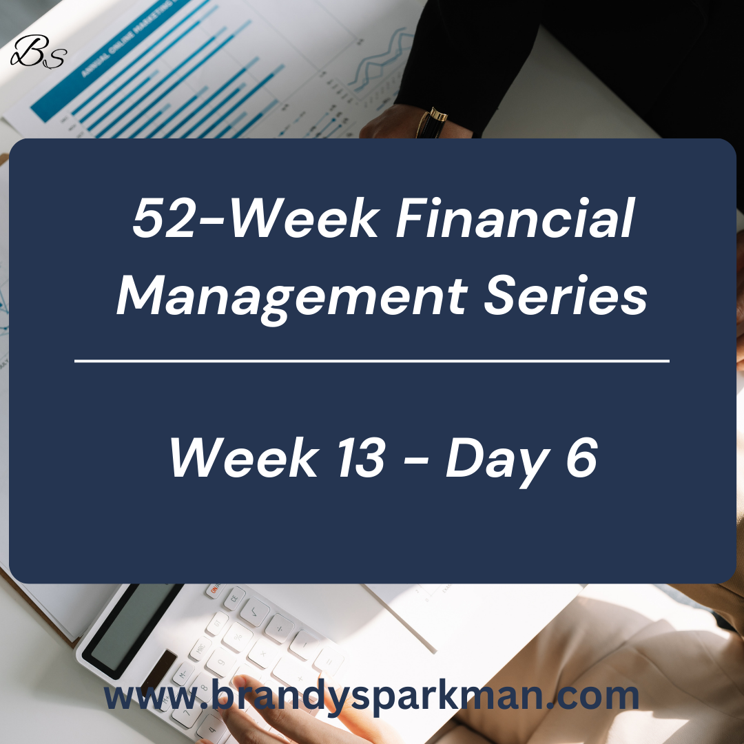Week 13 (Day 6): Financial Ratios for Small Businesses