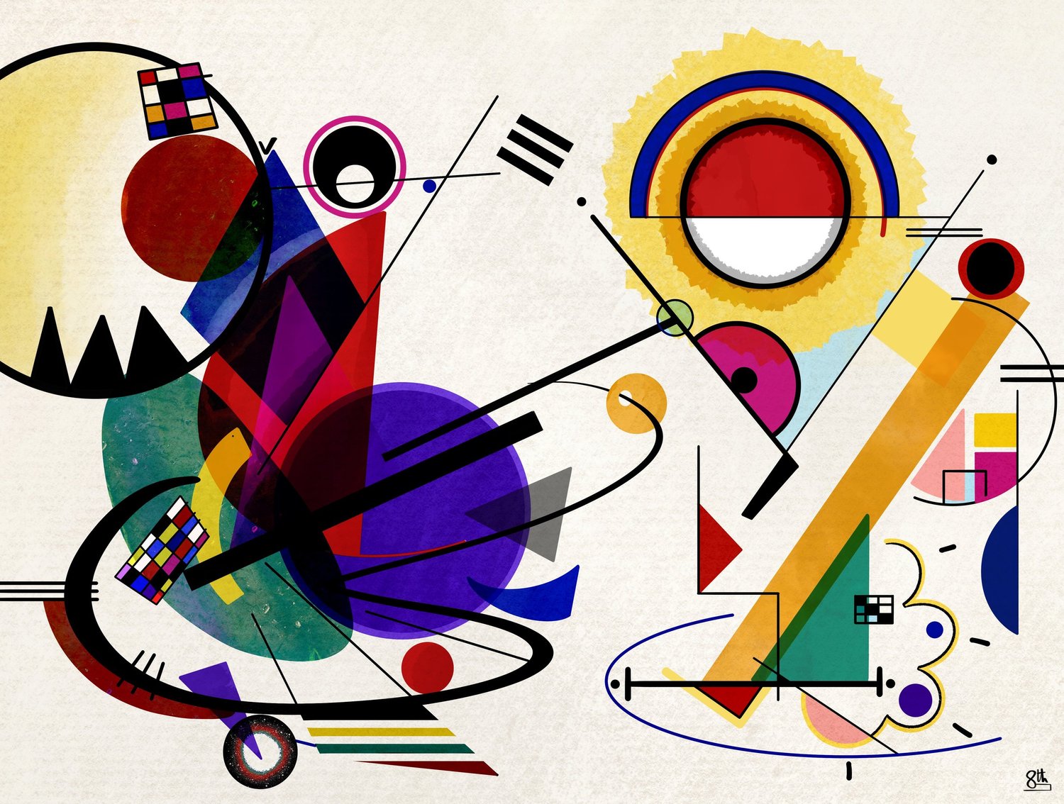 8th Project | Suprematism Art – Be the next collector