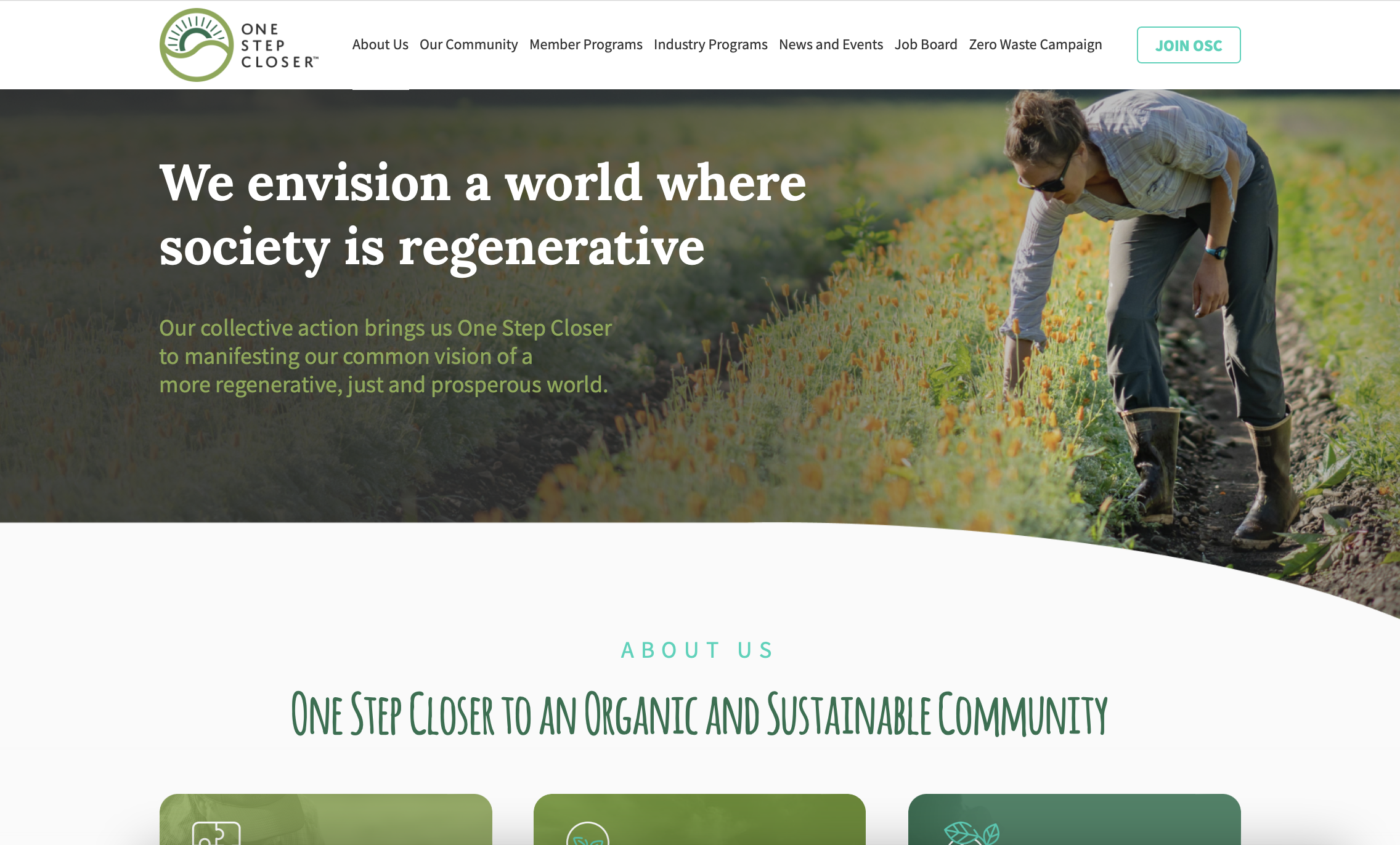 One Step Closer Website