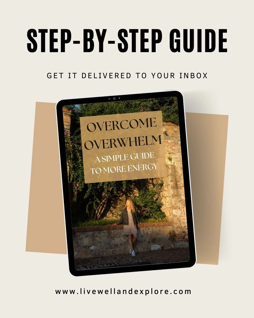 Overcome Overwhelm Guide Mockup