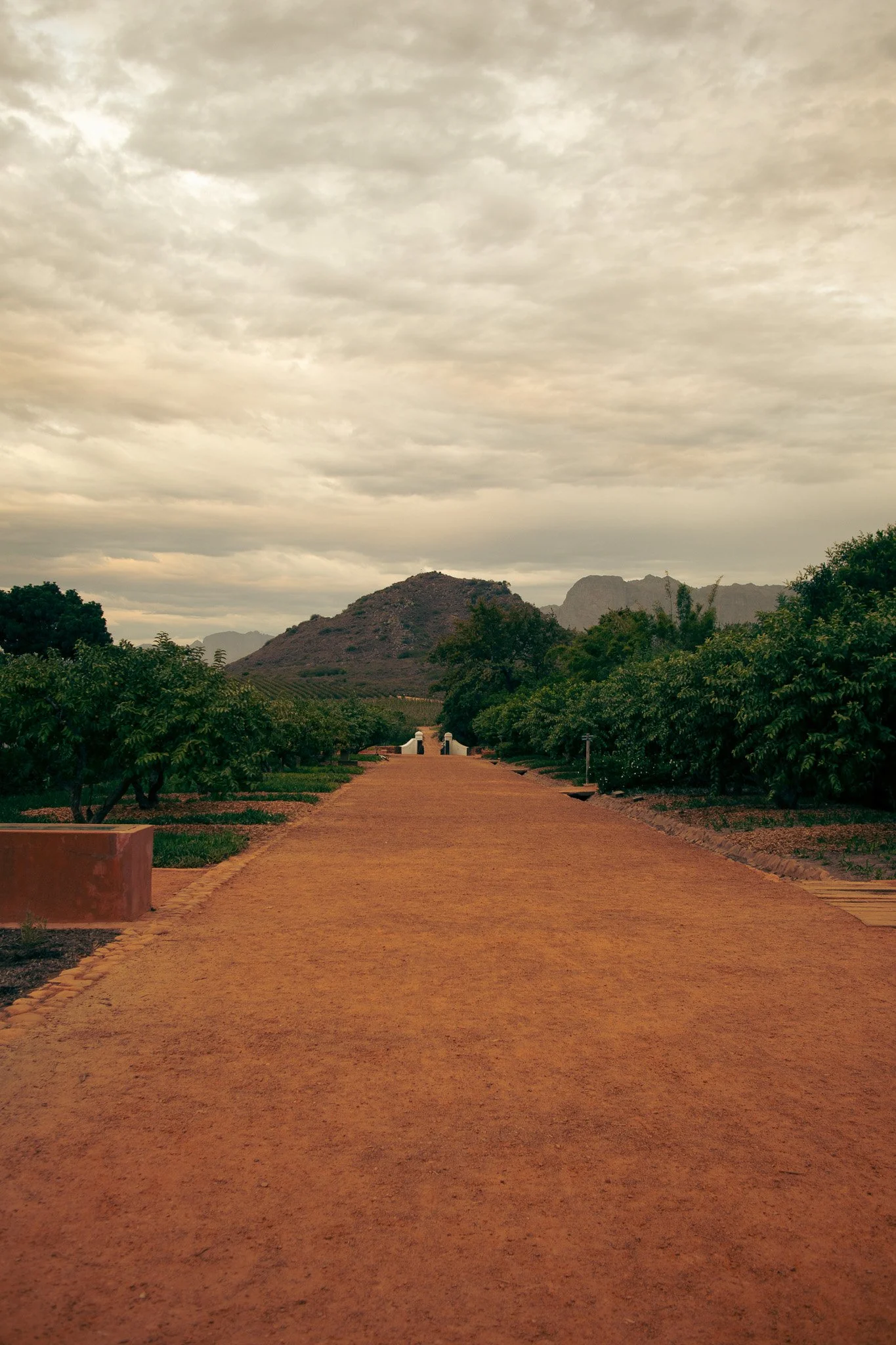 Dirt road in South Africa