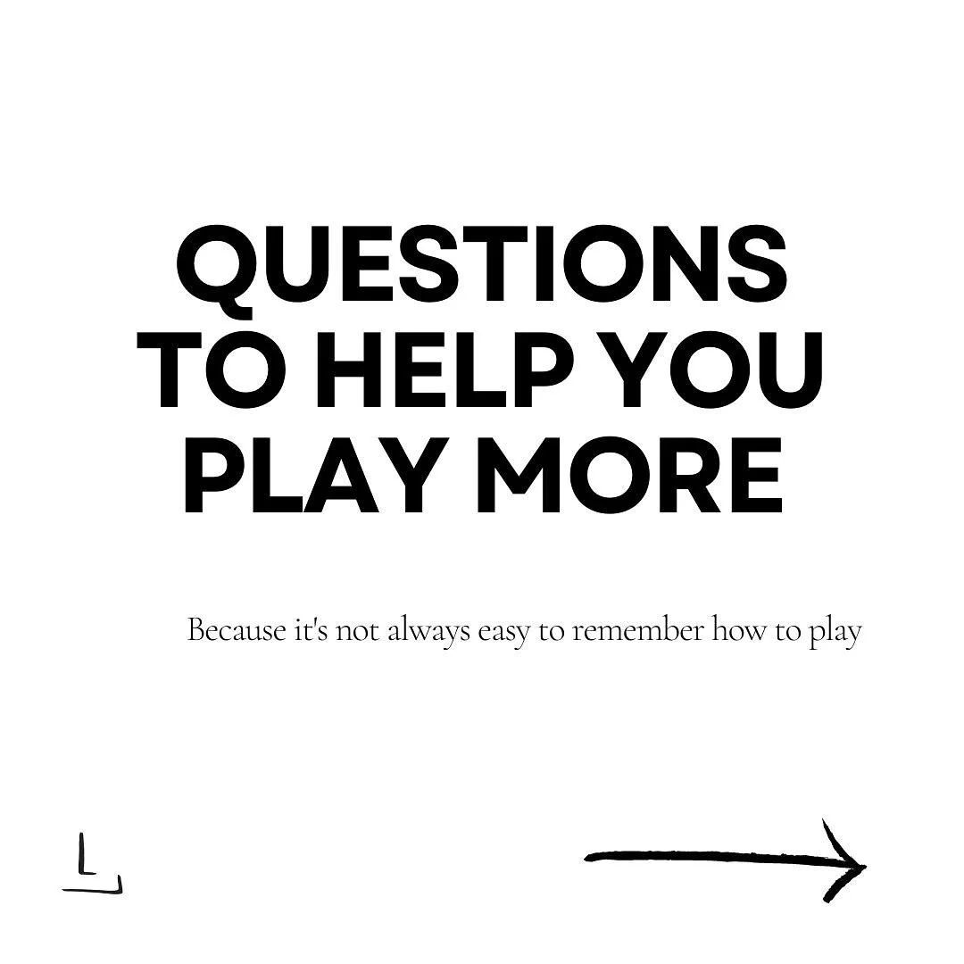 Because it&rsquo;s Sunday after all. So why not play?!? 😏  #playmore #podcast #sundayplans #prompts