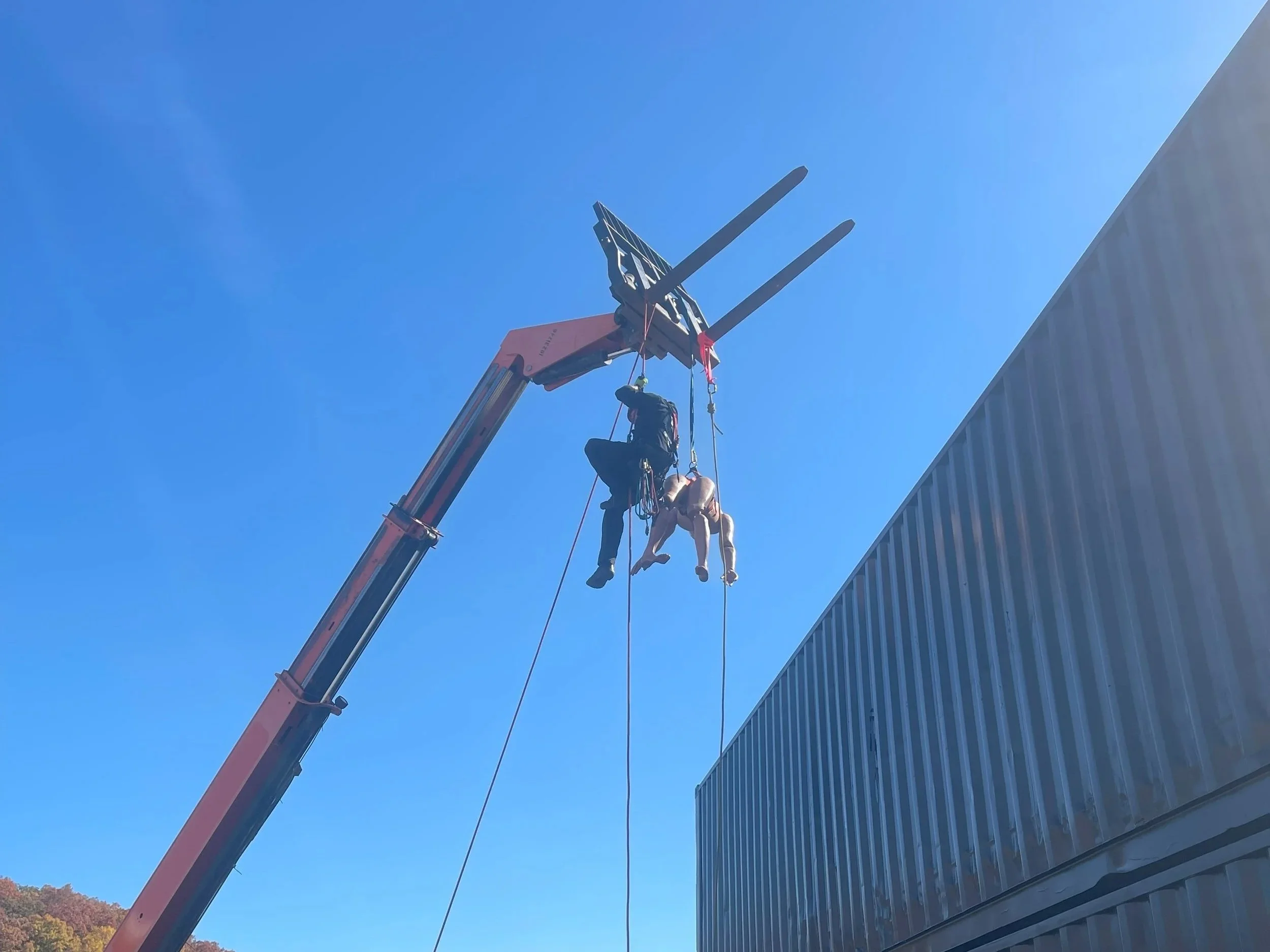 TECHNICAL RESCUE TEAM....
HFR has implemented a technical rescue team that encompasses rope rescue, confined space, building collapse, swift /top water, and trench. New assets and equipment have arrived and, on the way, to help compliment this pro