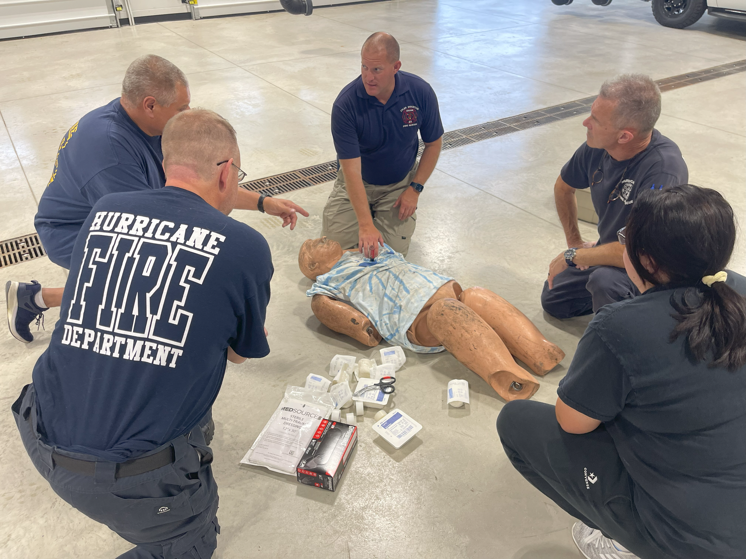 PROGRESSIVE EMS PROGRAM....
If nothing else, HFR is known for our EMS program! With over 25 EMT’s and EMR’s, we take pride in staffing our EMS Squads. If EMS peaks your interest, look no further! Hurricane has the latest technology and equipment to