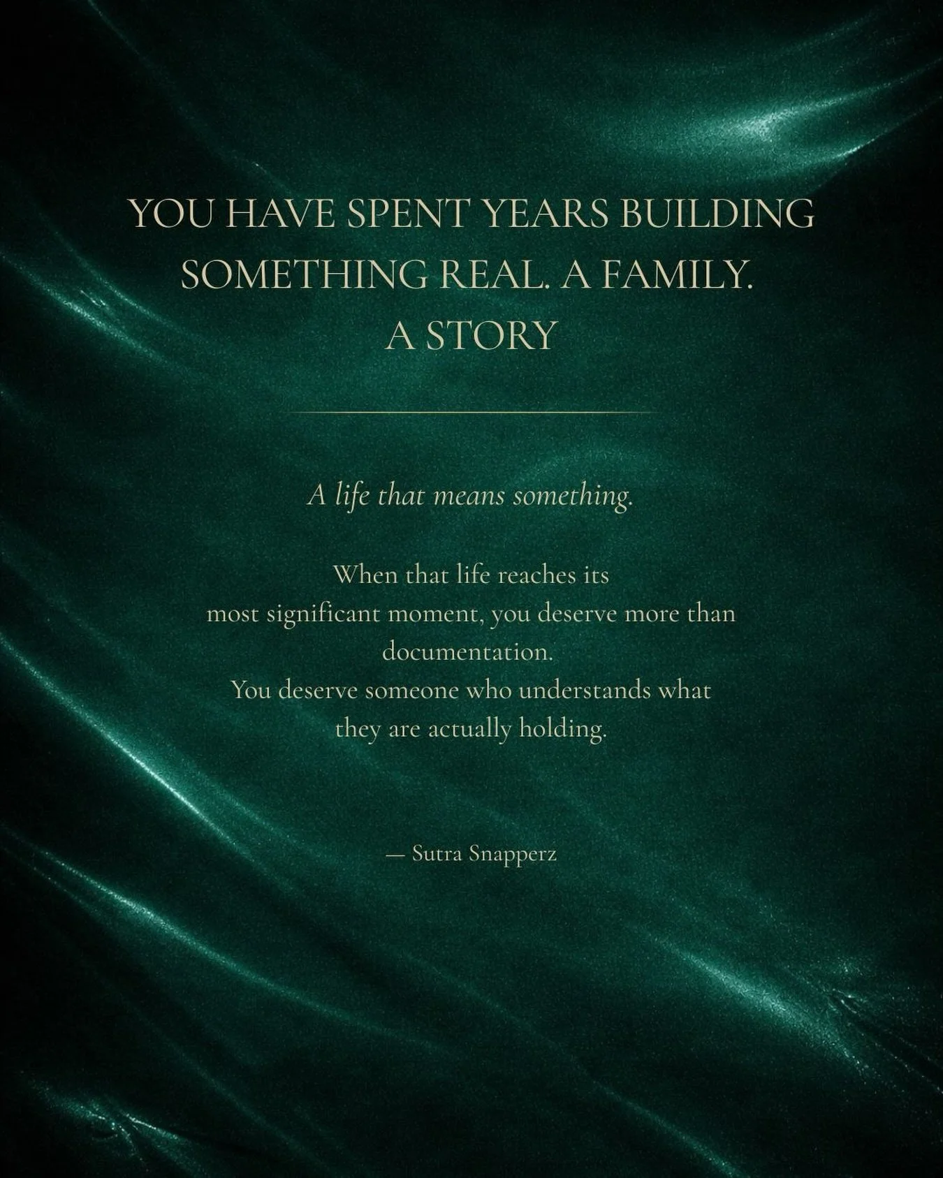 The photographs are not the memory.
They are the proof that the memory was real.