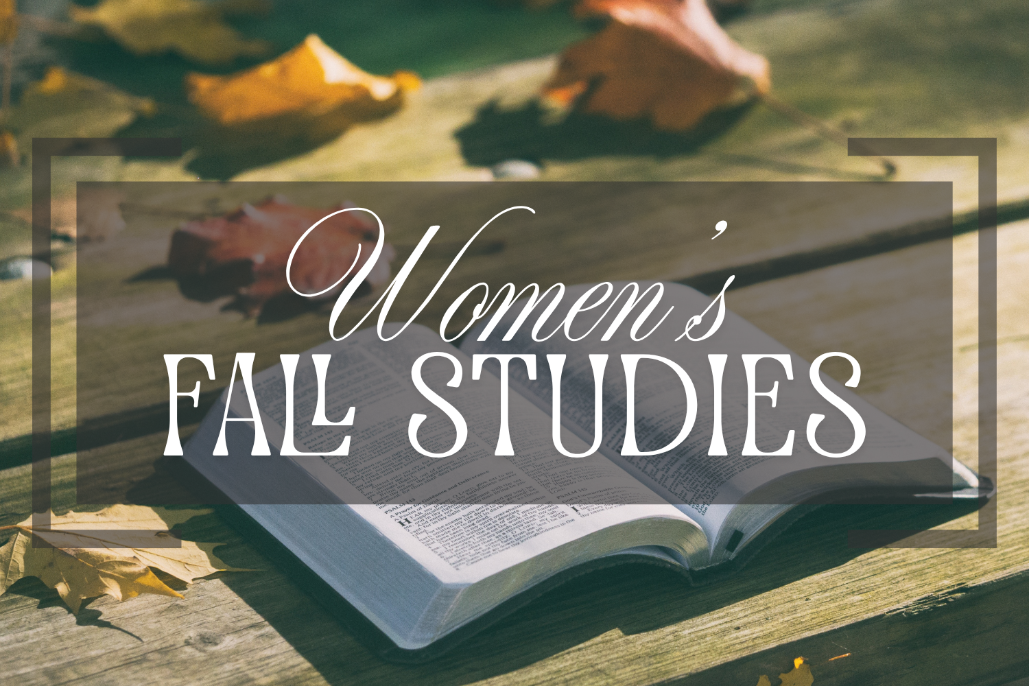 Women's Fall Studies
