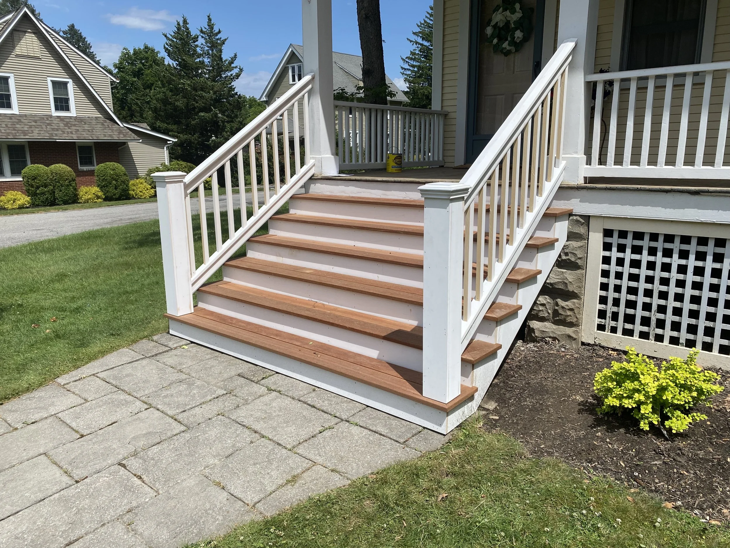 Deck remodel in Kingston, NY