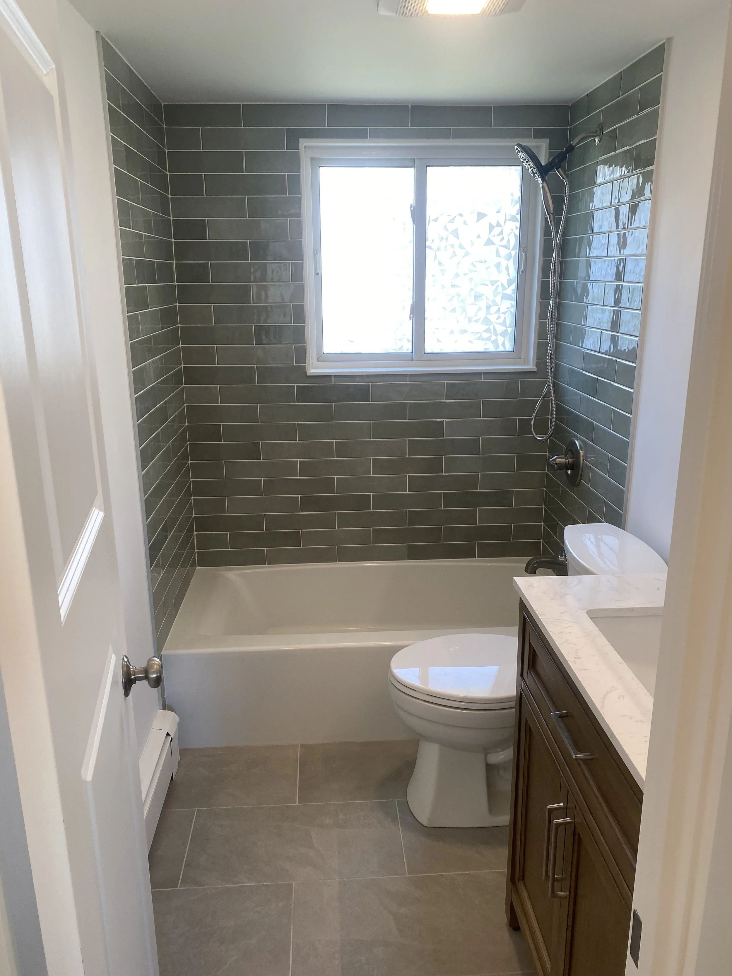 Custom bathroom remodel in Saugerties, NY