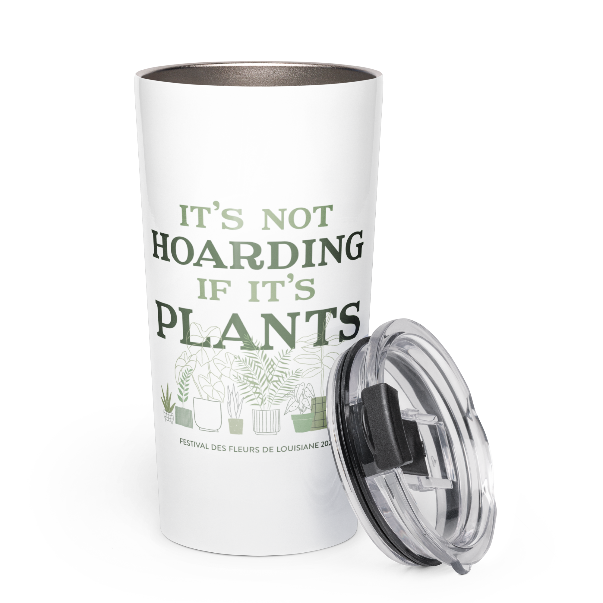 Hoarding Plants Stainless Steel Tumbler