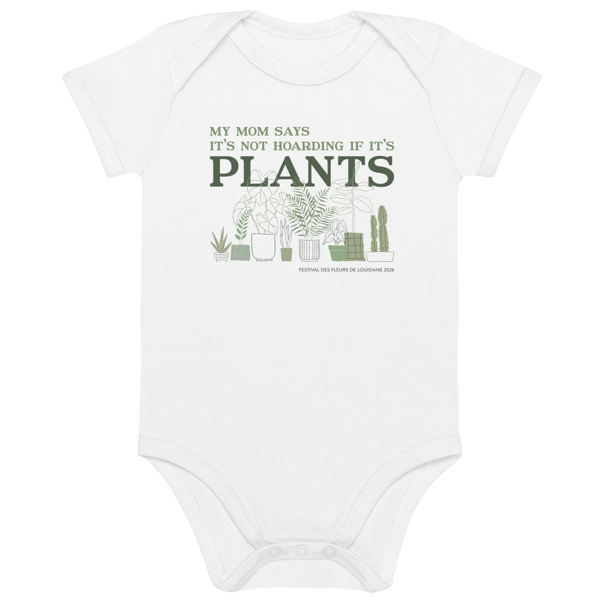 "My mom says..." Cotton Onesie