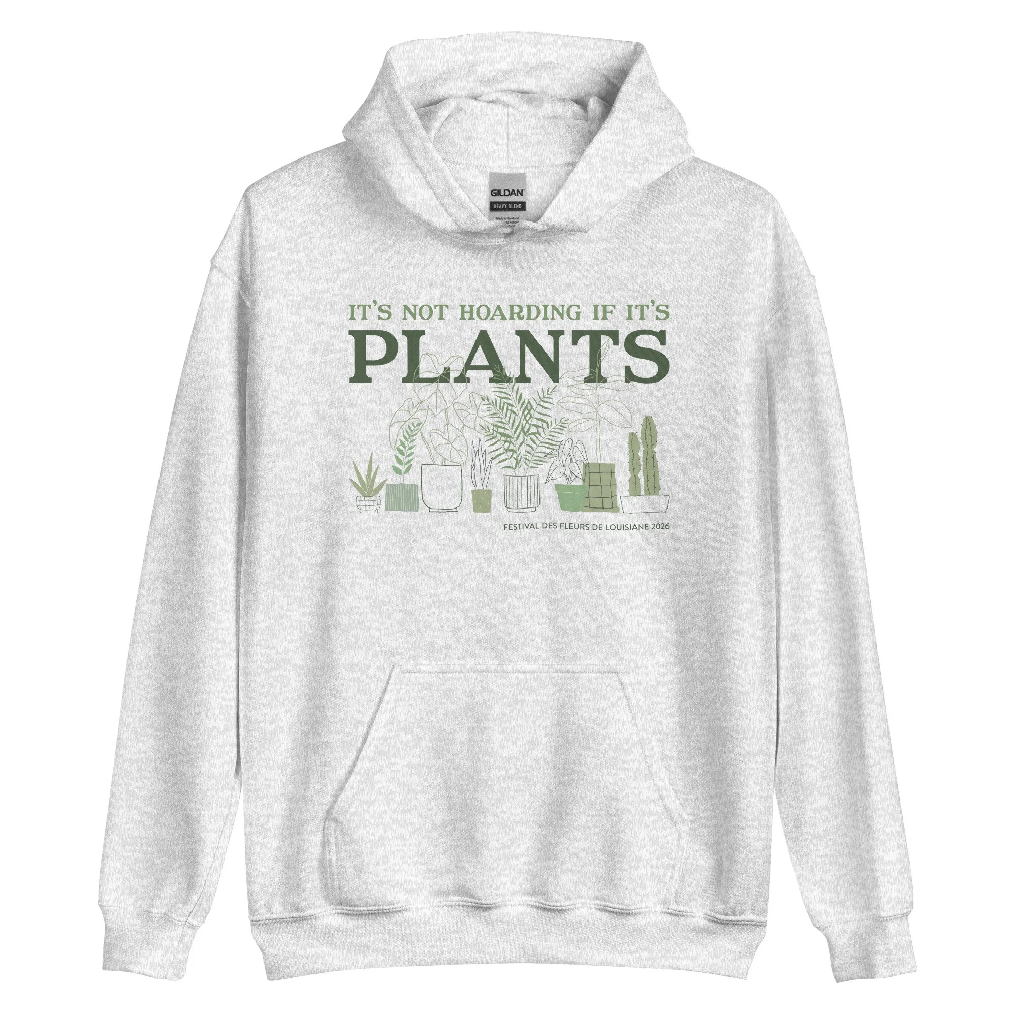 Hoarding Plants Unisex Hoodie - Light Colors
