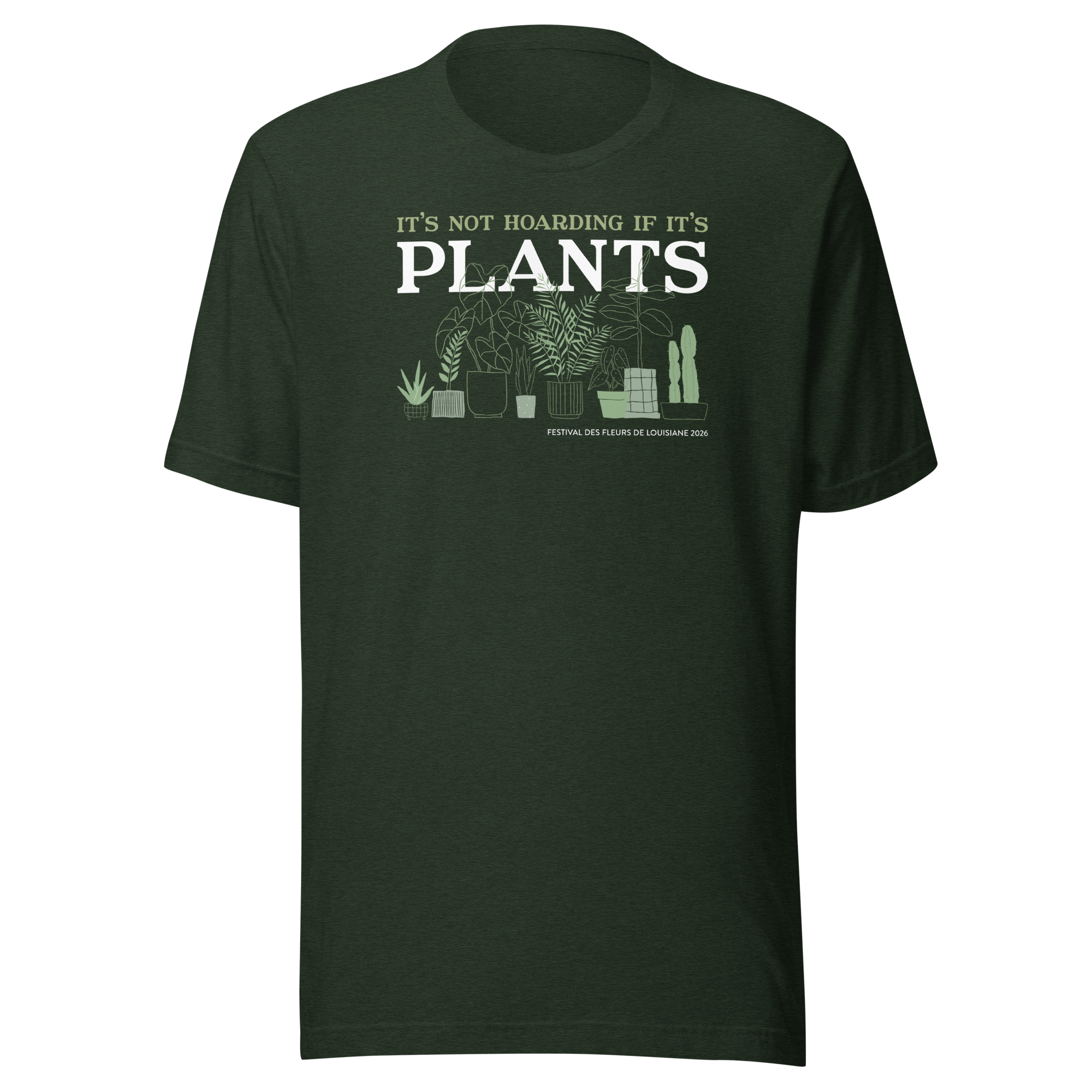 Hoarding Plants Unisex Tee - Dark