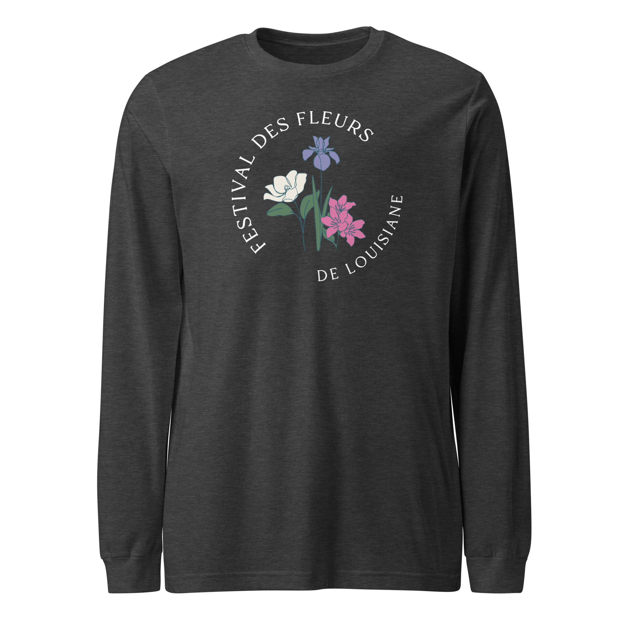 FdF Logo Unisex Long Sleeve Tee - Dark