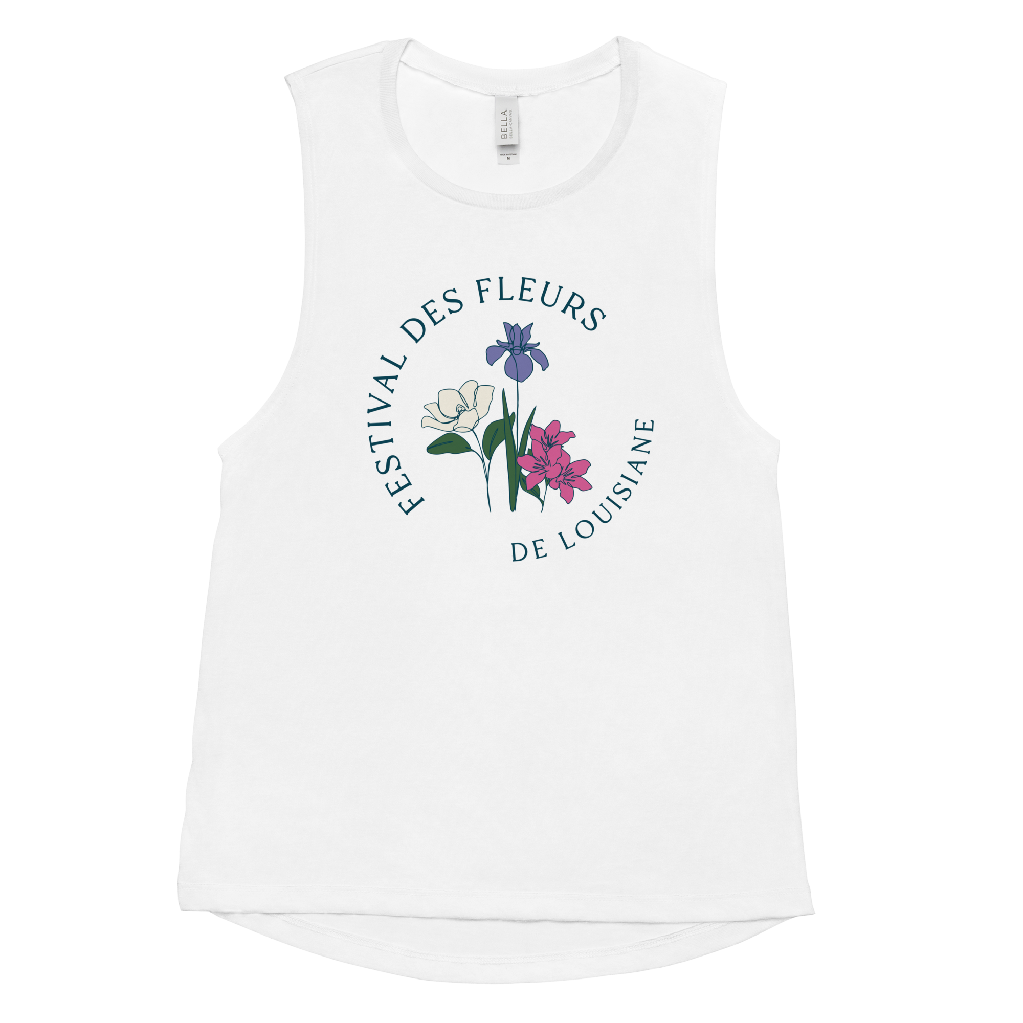 FdF Logo Women’s Flowy Scoop Muscle Tank