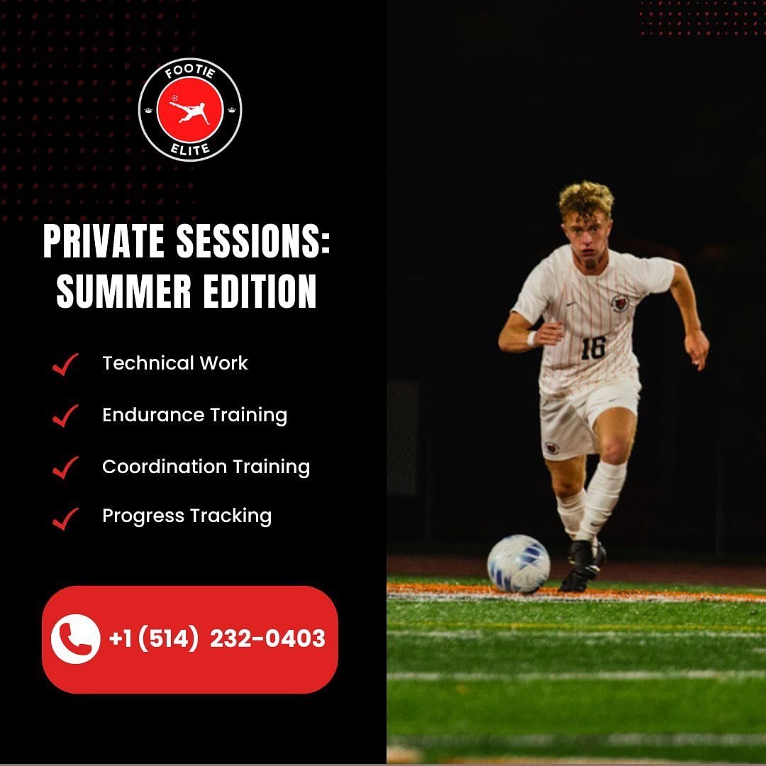 We are pleased to introduce Footie Elite (@footie.elite) who are offering private soccer training! @footie.elite is lead by Julian Hughes, Eric Koerich and Nicola Guerguinov. Julian and Eric are both Westmount Soccer Club Alumni! ⚽️ 🔥 ⚽️ 

If you or