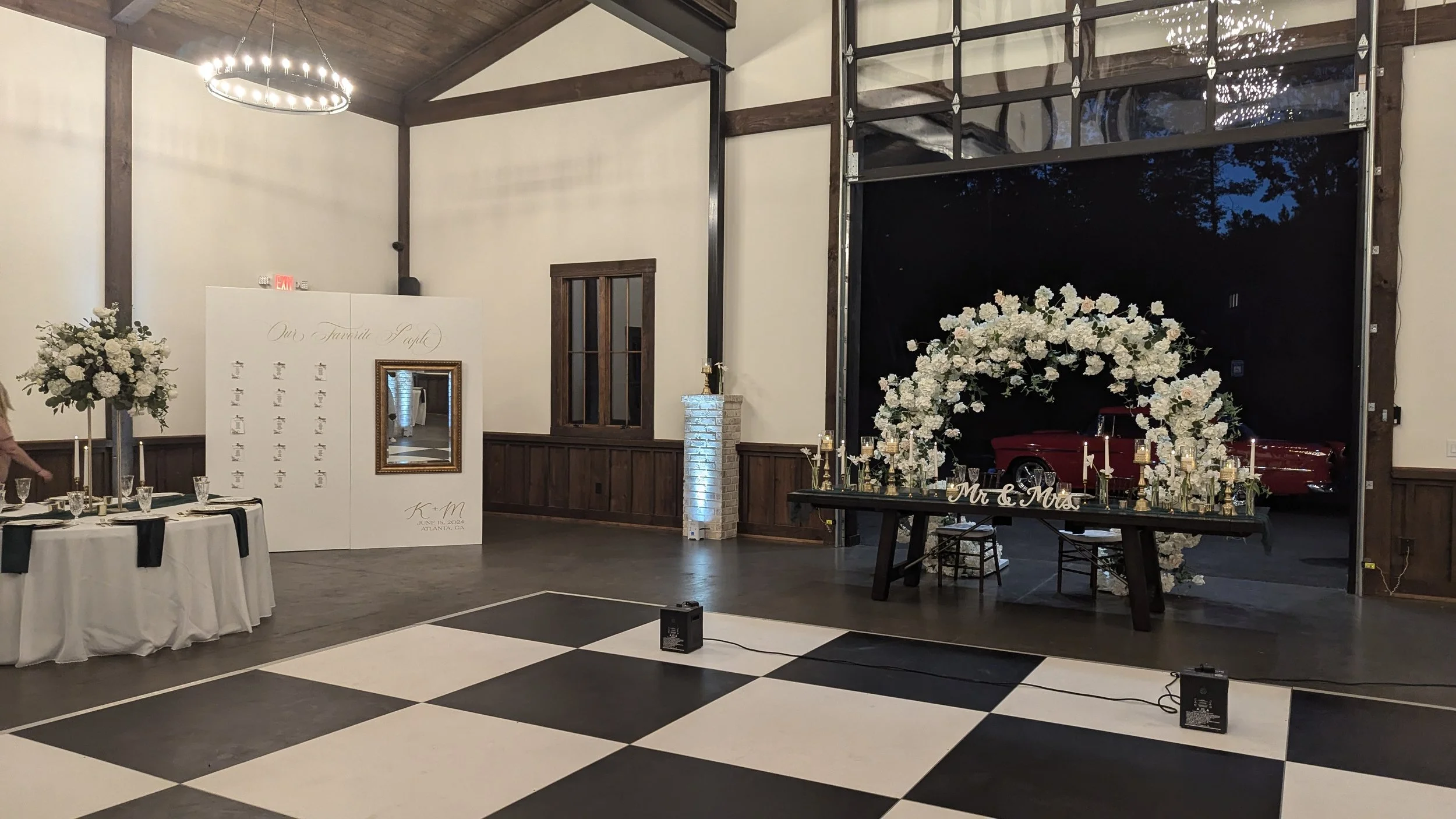 modern seating chart display gainesville ga togather events co