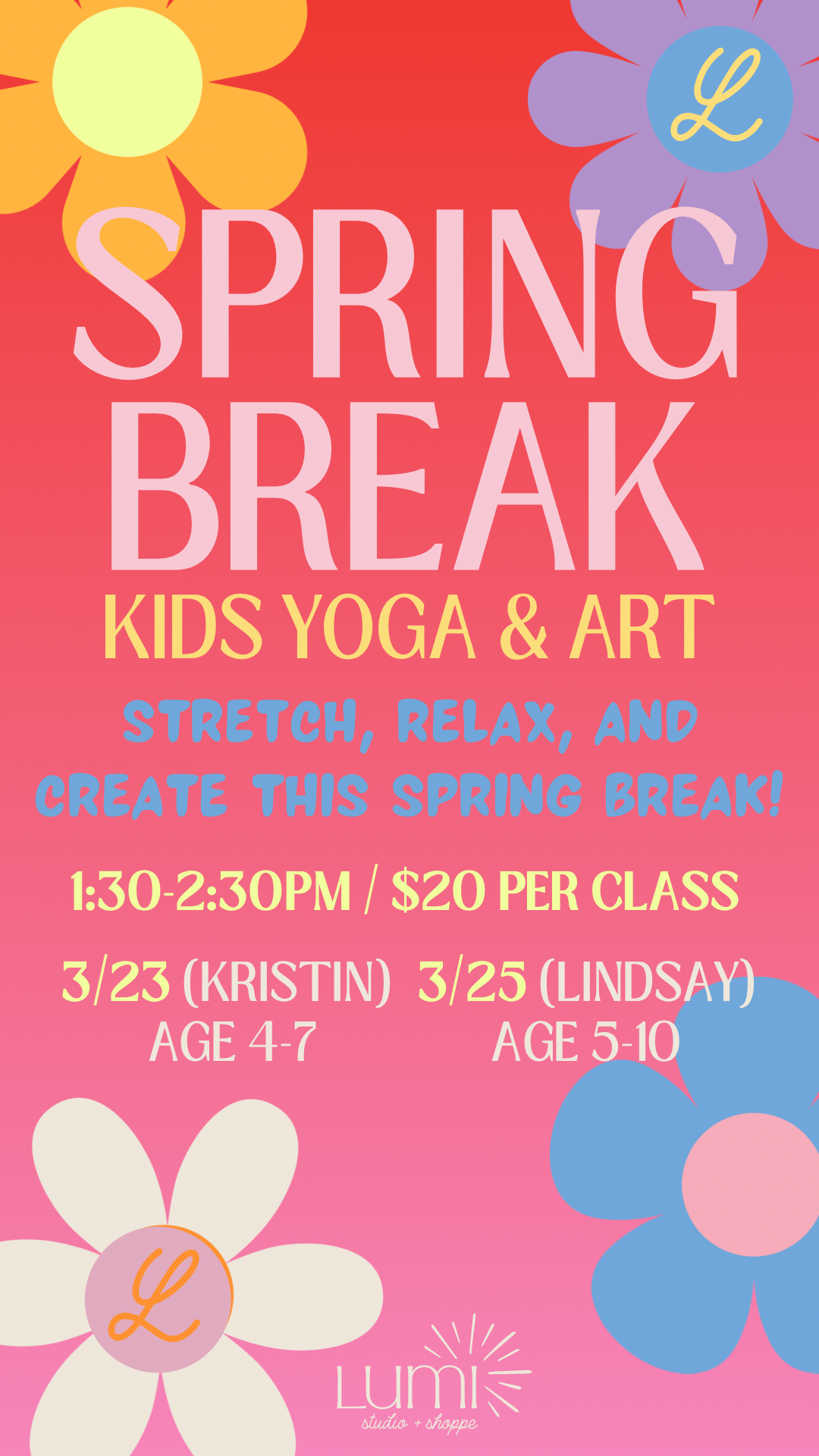Spring Break Kids Yoga