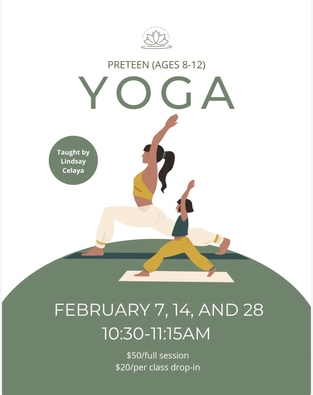 Preteen Yoga Class