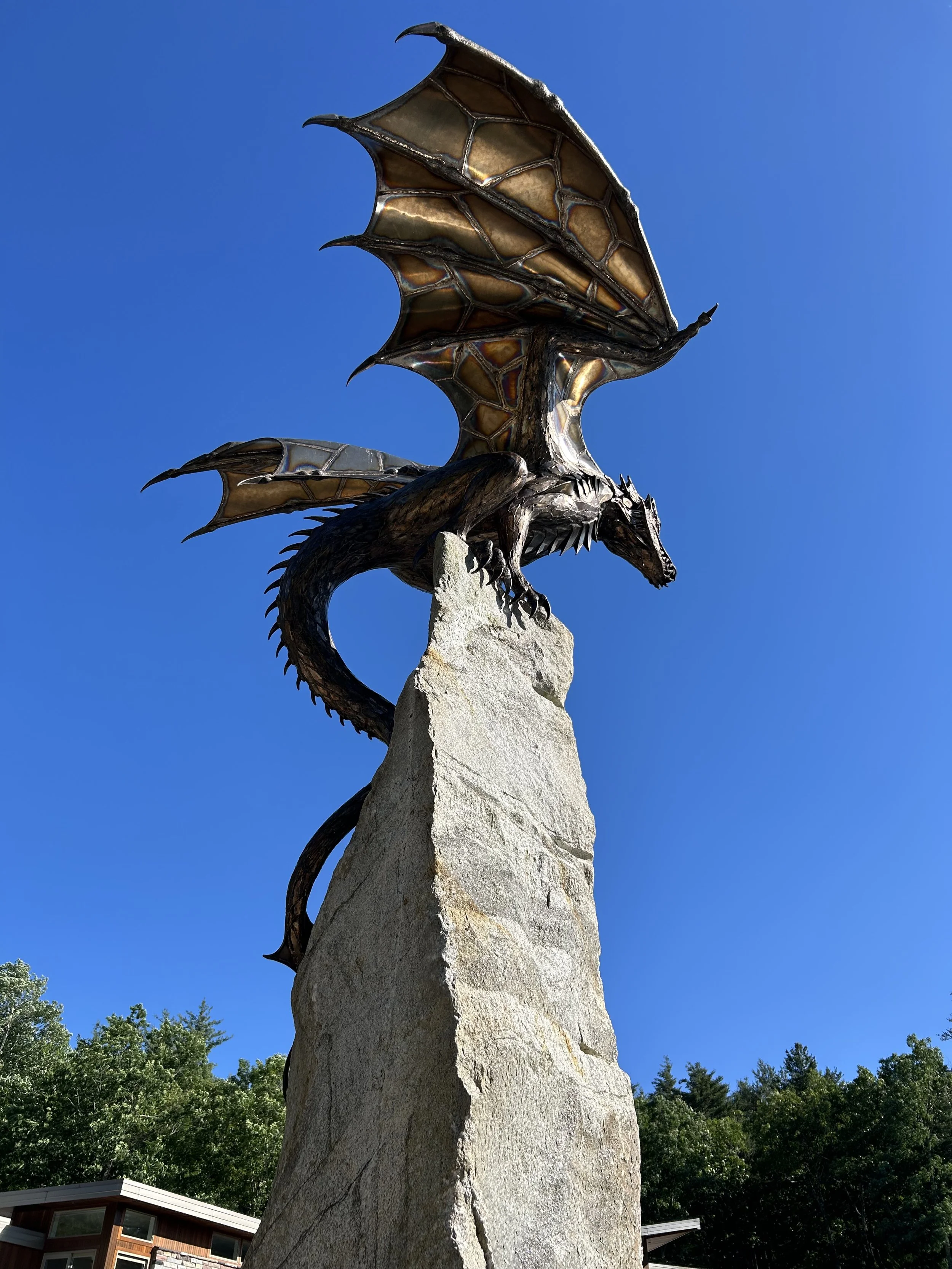 C Williams Bronze Fire Breathing Dragon.jpeg