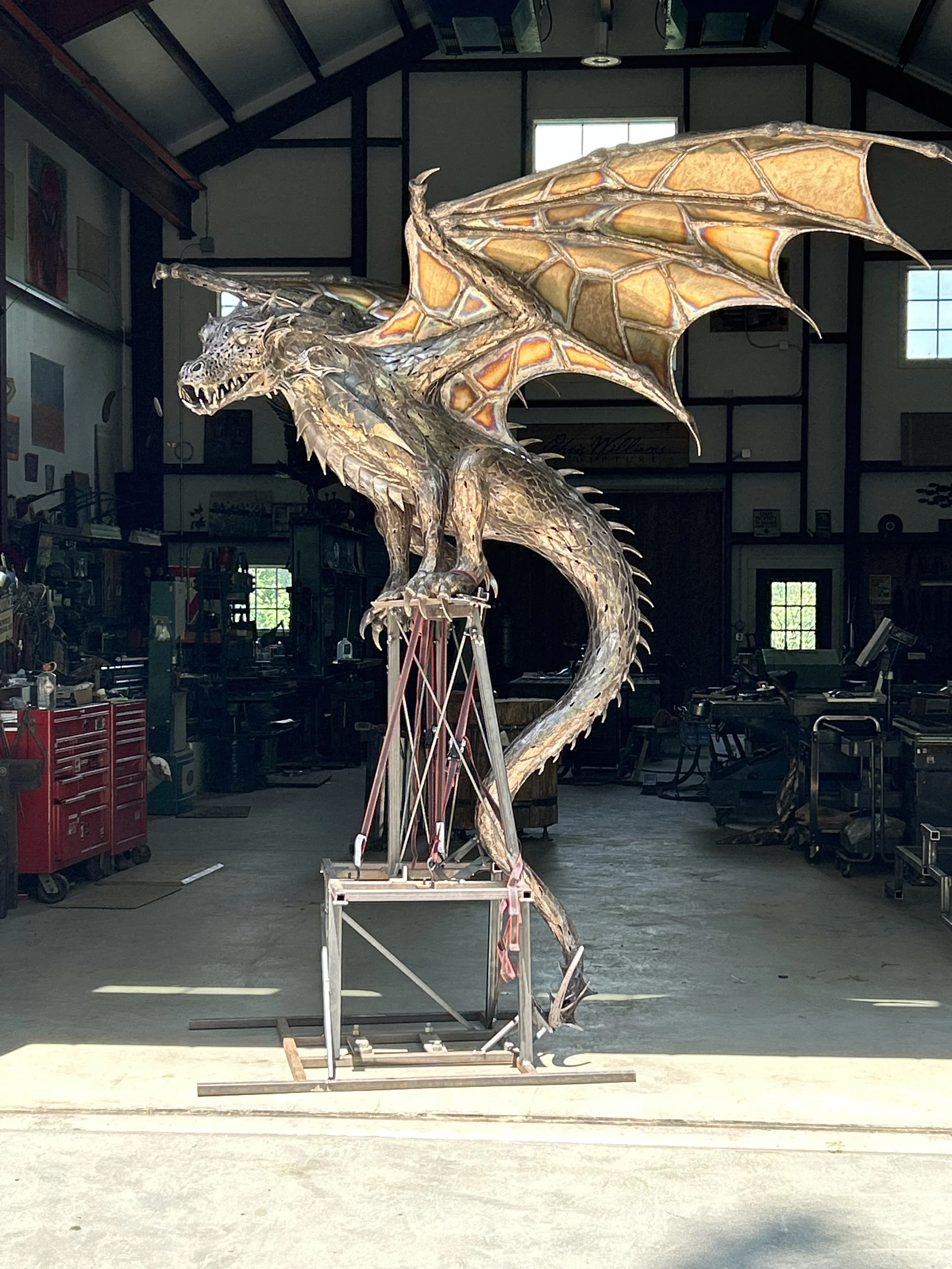 C Williams Bronze dragon.jpeg