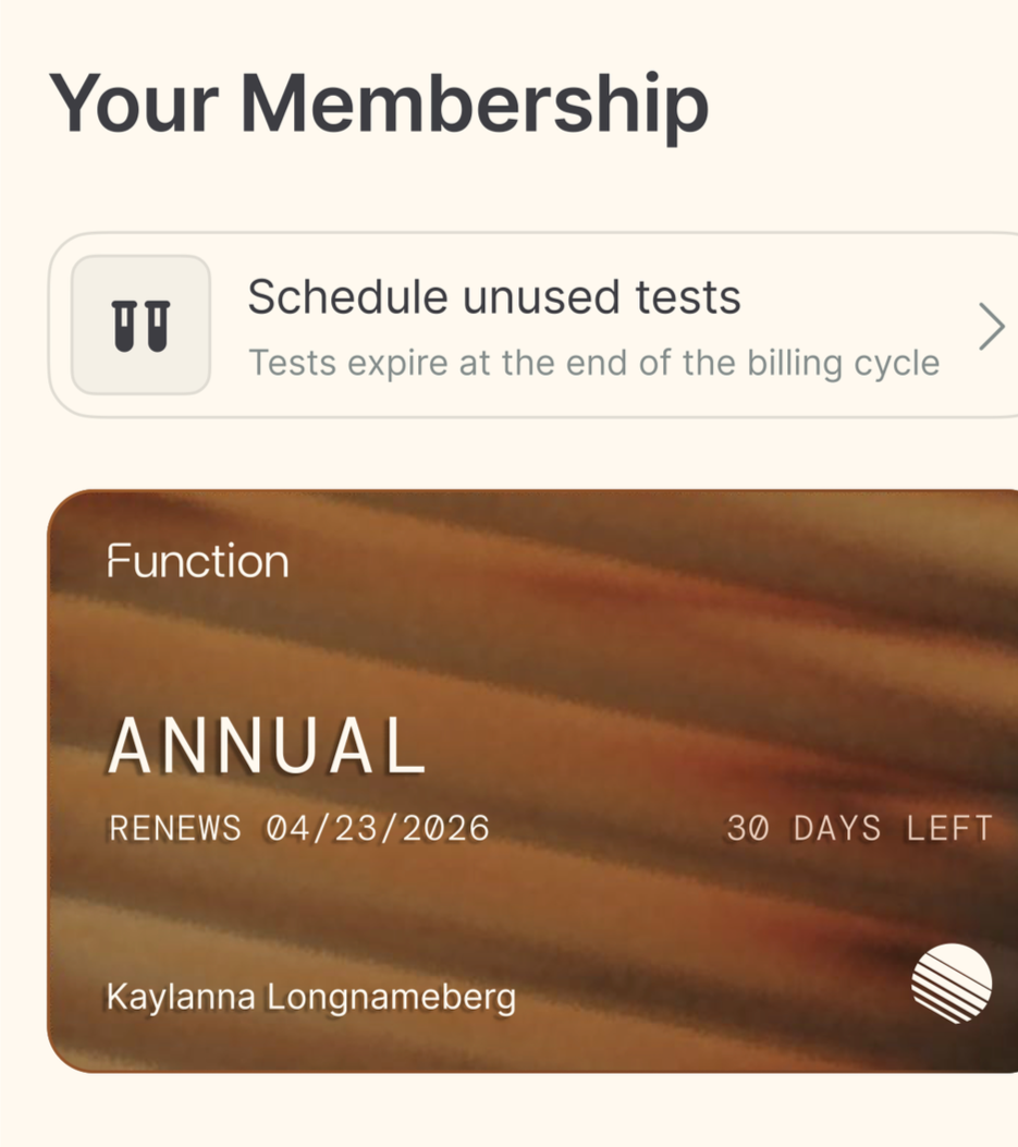 Membership management flow