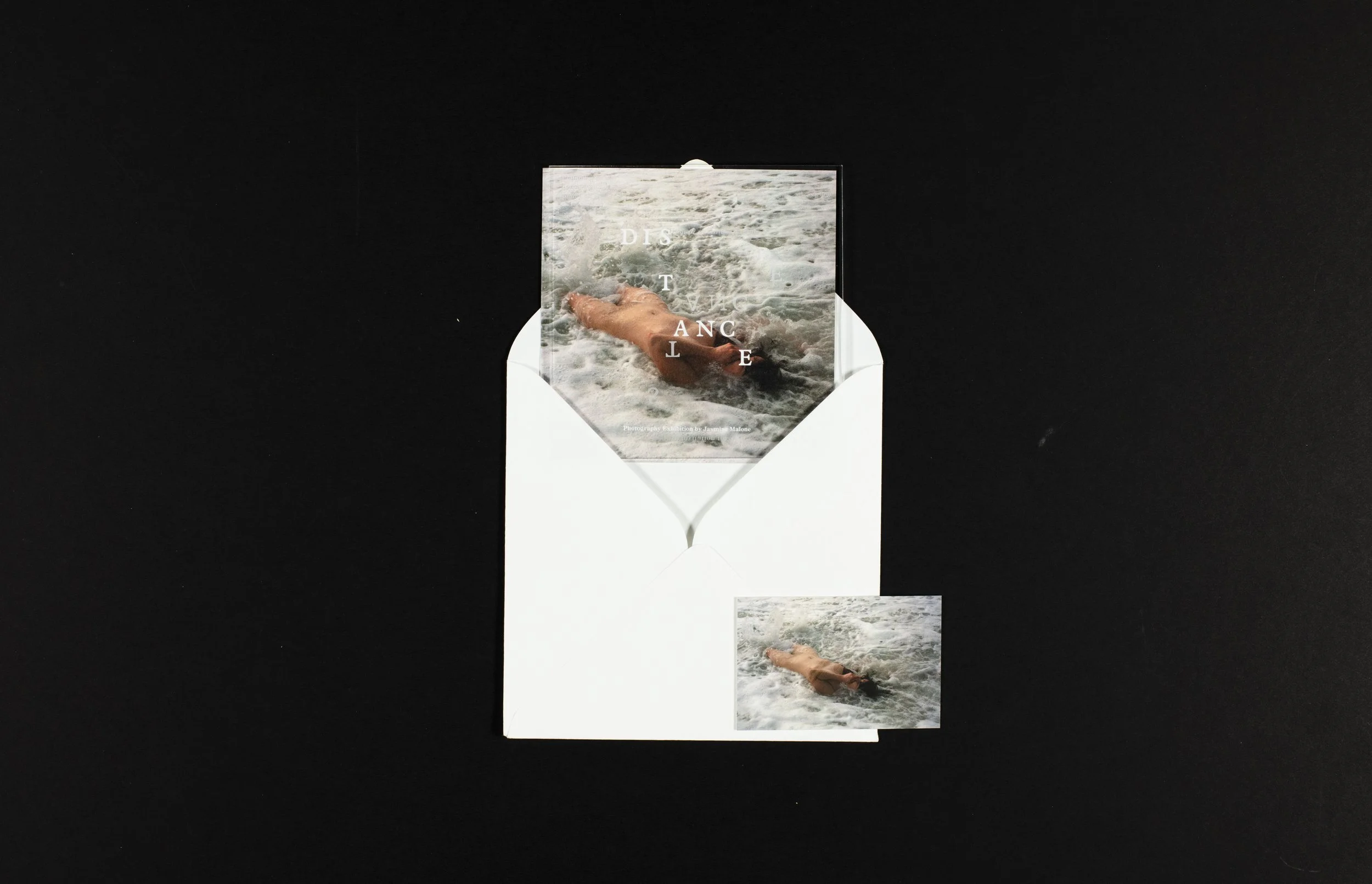 Exhibition Invite - Engraved Acrylic and Paper edition.