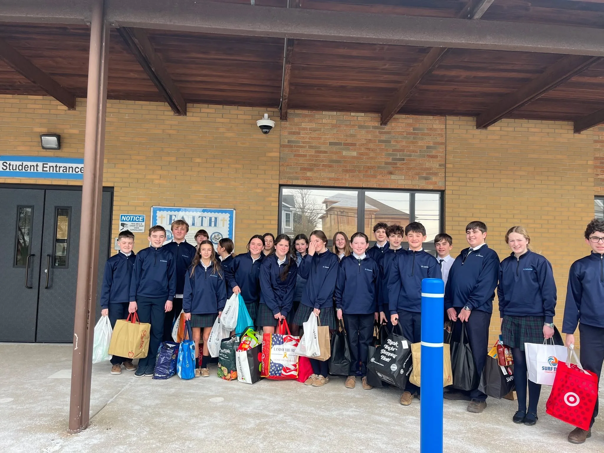 Another big thank you goes to St. Catharine School Spring Lake NJ for their SOUPer Bowl Food Drive to support the Bill Reeves Food Pantry! Their commitment to service is incredible and so appreciated.