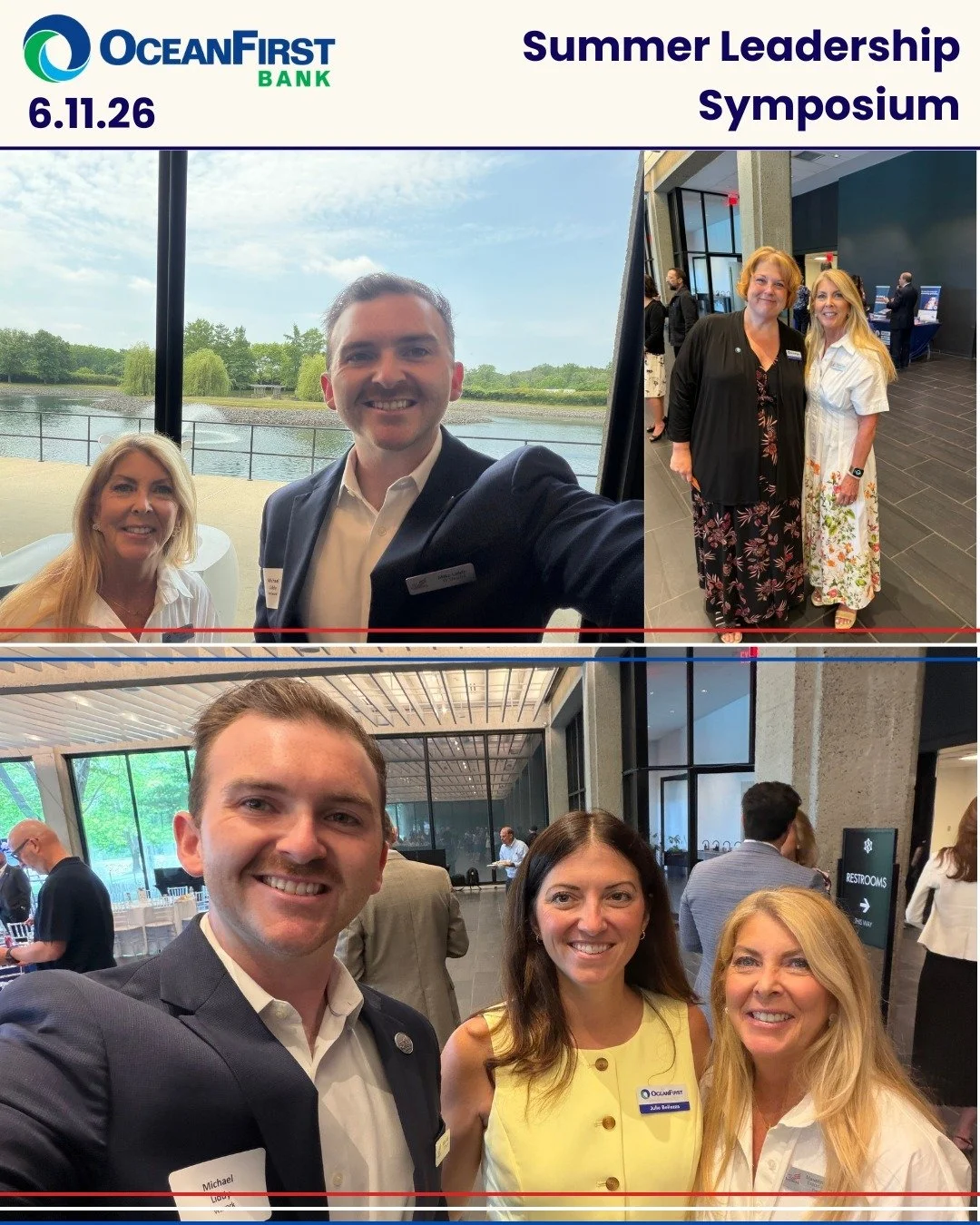 Today, Vetwork Board Members attended the OceanFirst Bank Summer Leadership Symposium. It was a terrific morning connecting with those who support our mission, hearing from 100-year-old Tuskegee Airman Lt. Eugene J. Richardson Jr., and learning from 