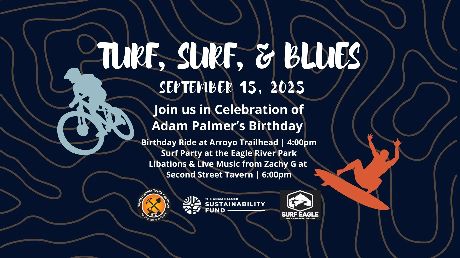Turf, Surf, & Blues Adam Palmer Birthday Celebration