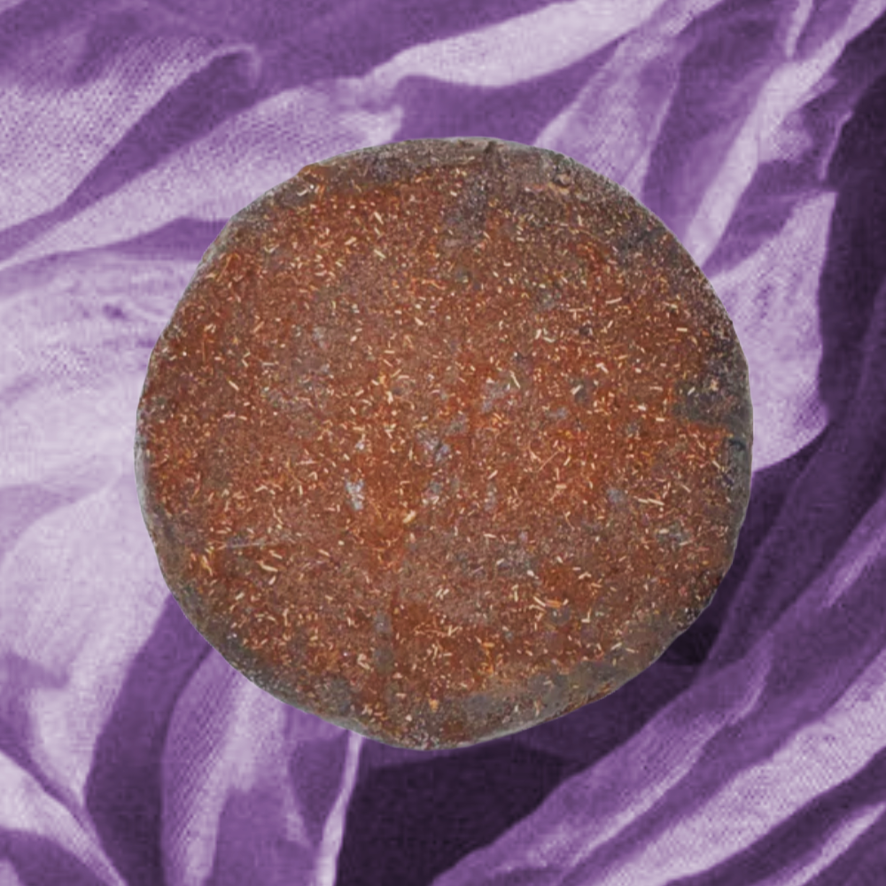 Lavender Grind cheese wheel