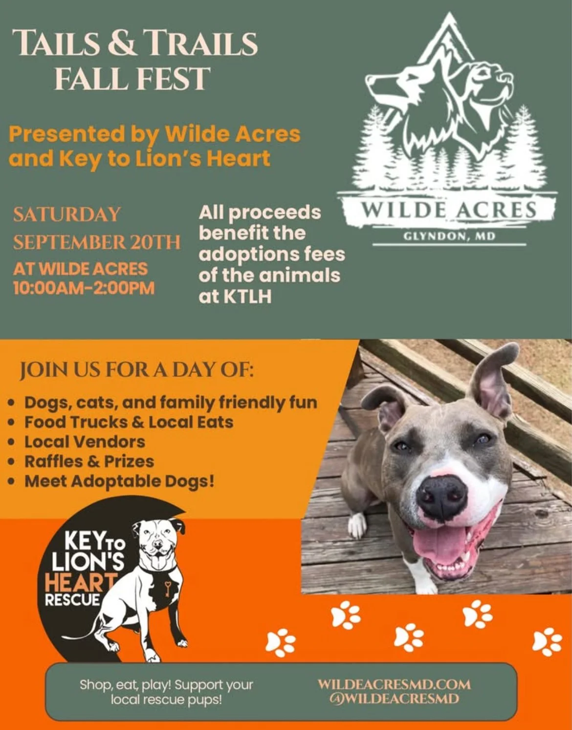 Tails and Trails Fall Fest