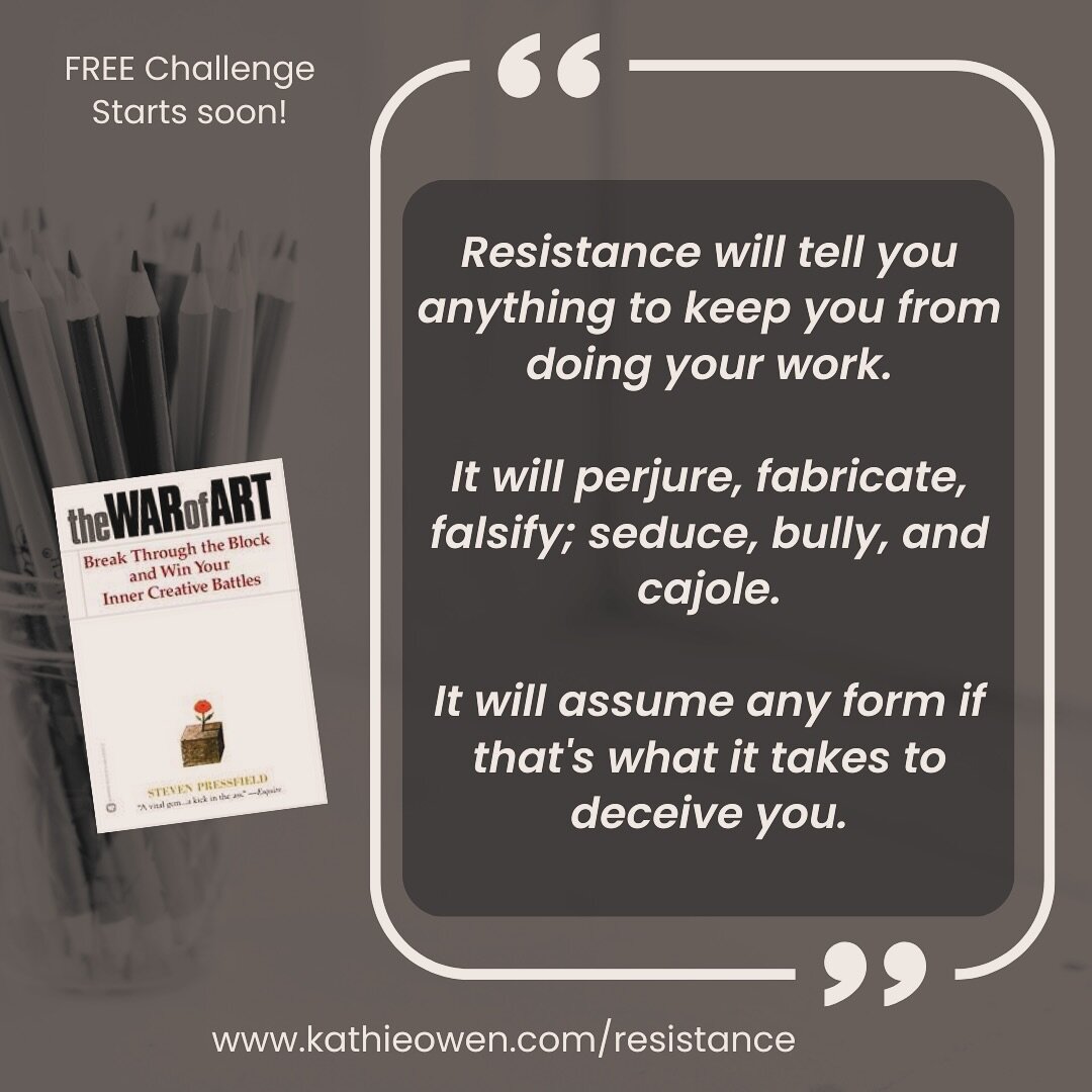 🌟 Transform Your Journey 🌟

Struggling to stick to those habits, find success, or just stick to those New Year resolutions? Tired of being held back by unseen forces? Join our 12-Day Challenge, inspired by Steven Pressfield&rsquo;s &lsquo;The War o