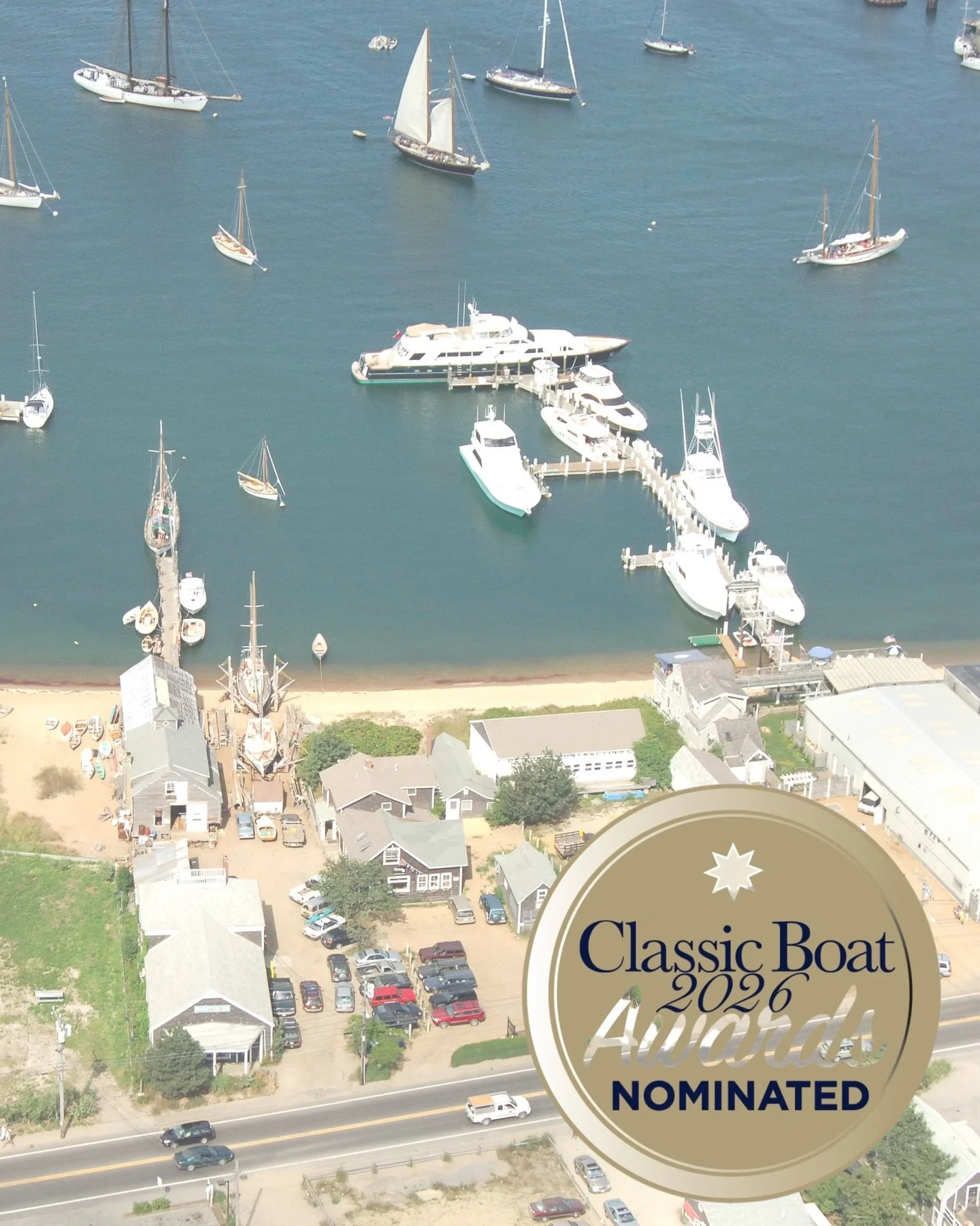 We&rsquo;re honored to be nominated for a Classic Boat Award in the Yards &amp; Harbours category. Big thanks to our crew, clients, and @classicboatmagazine. Stay tuned - voting opens soon.