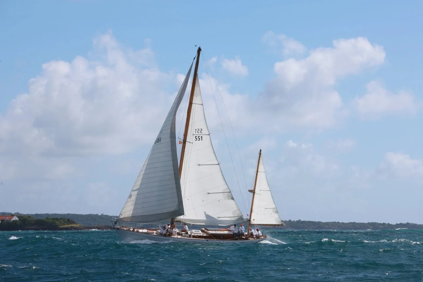 Recently, we wished fair winds and following seas to team members Kyra, Zoli,and Alois who are now aboard Mah Jong as part of her delivery crew. After years of working alongside Alex and Pat during her restoration and continued care, it&rsquo;s espec
