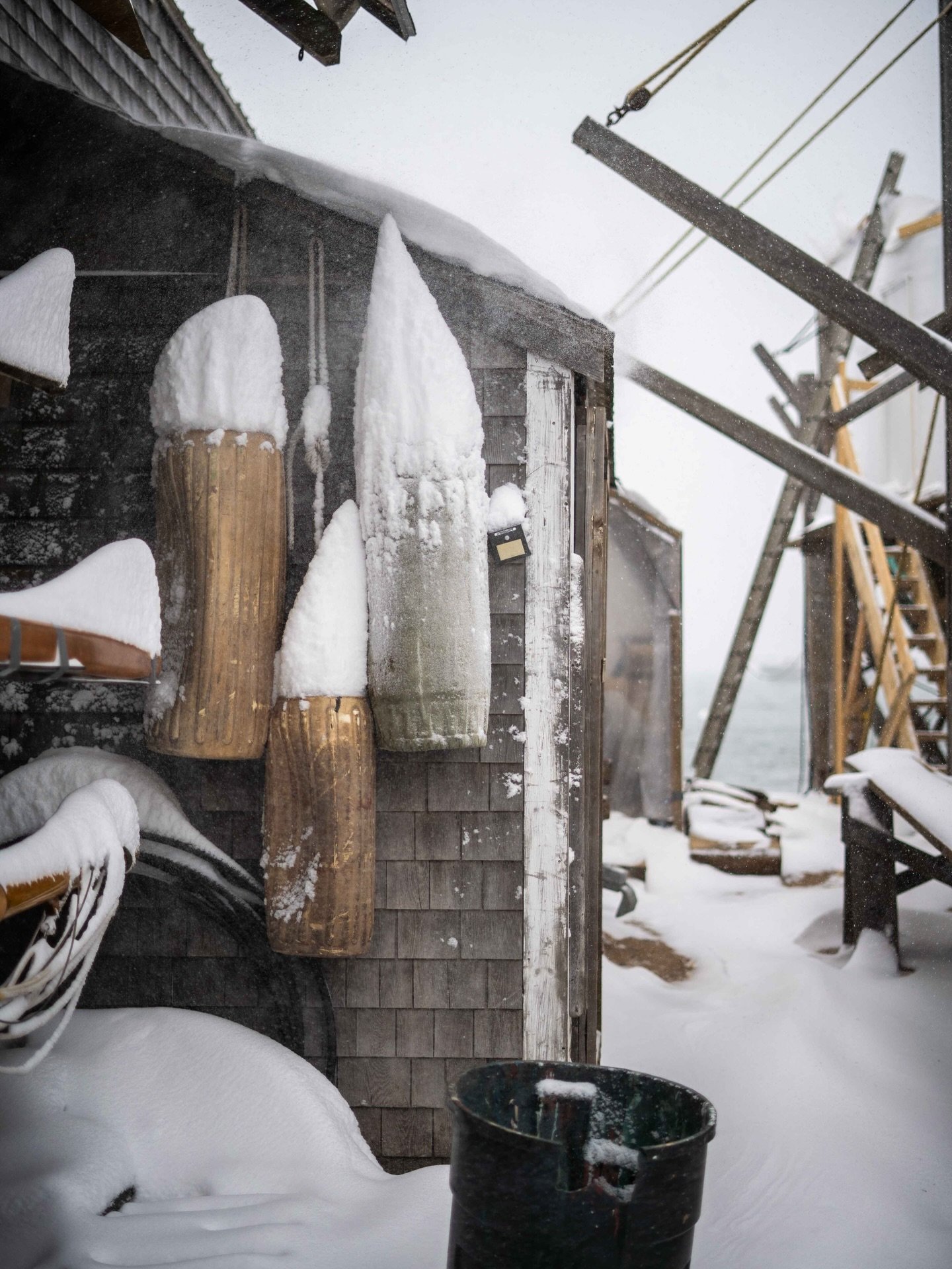 It&rsquo;s been a cold, snowy winter on Martha&rsquo;s Vineyard. Blizzard shots by @lew_ch